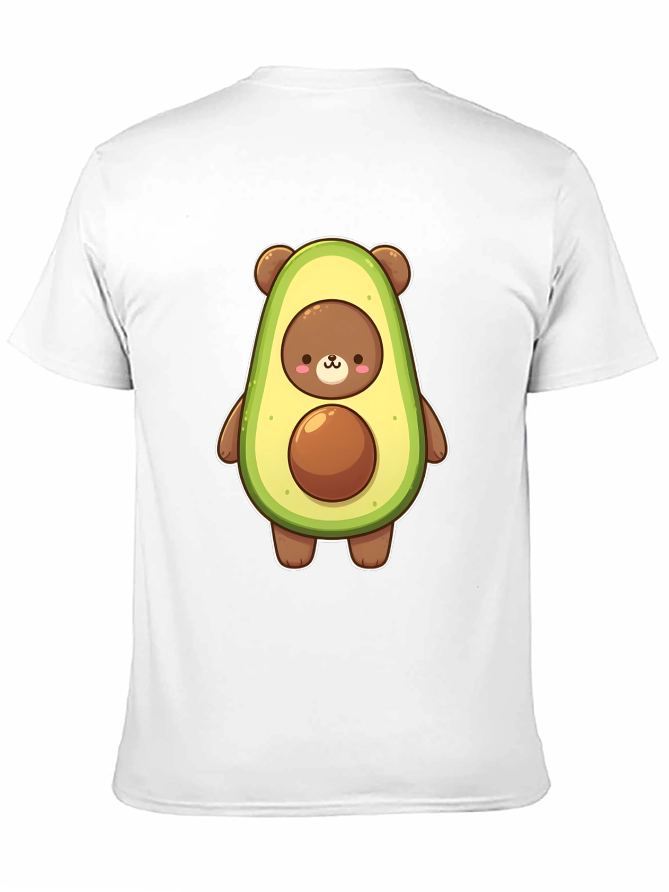 Avocado Bear Graphic Tee - Cute and Fun!