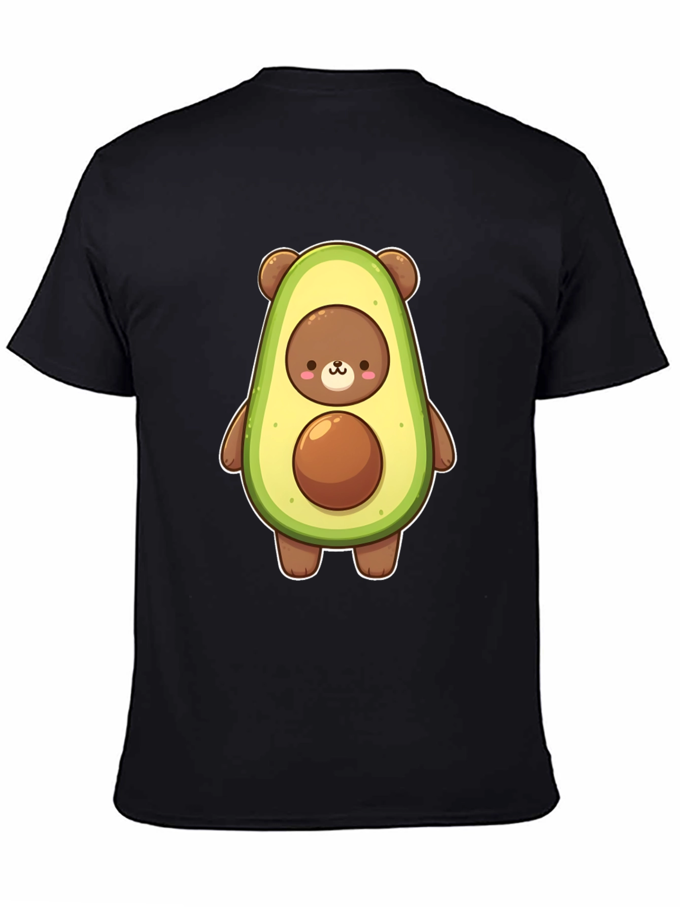 Avocado Bear Graphic Tee - Cute and Fun!
