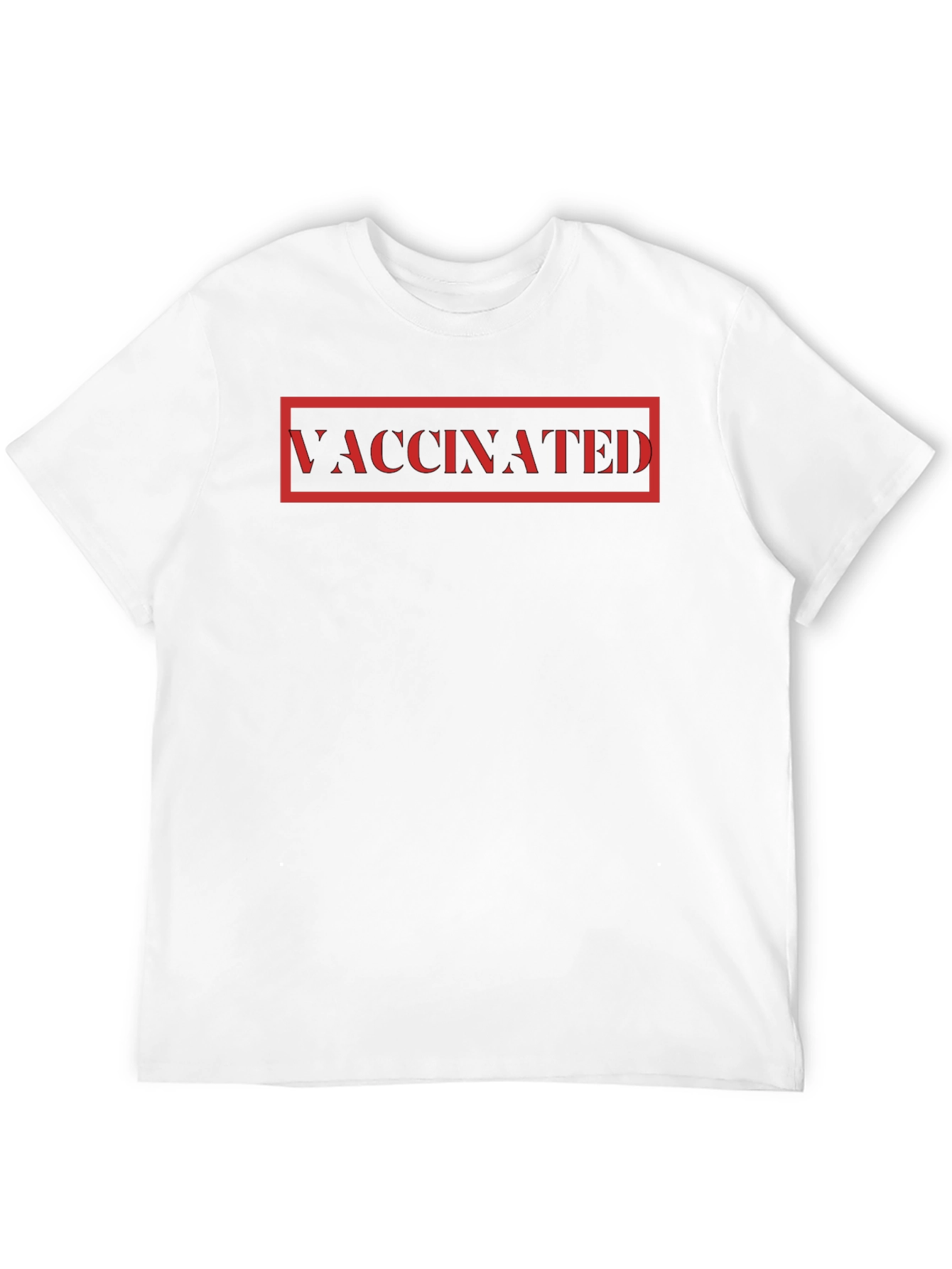 Vaccinated T-Shirt - Bold Statement Tee