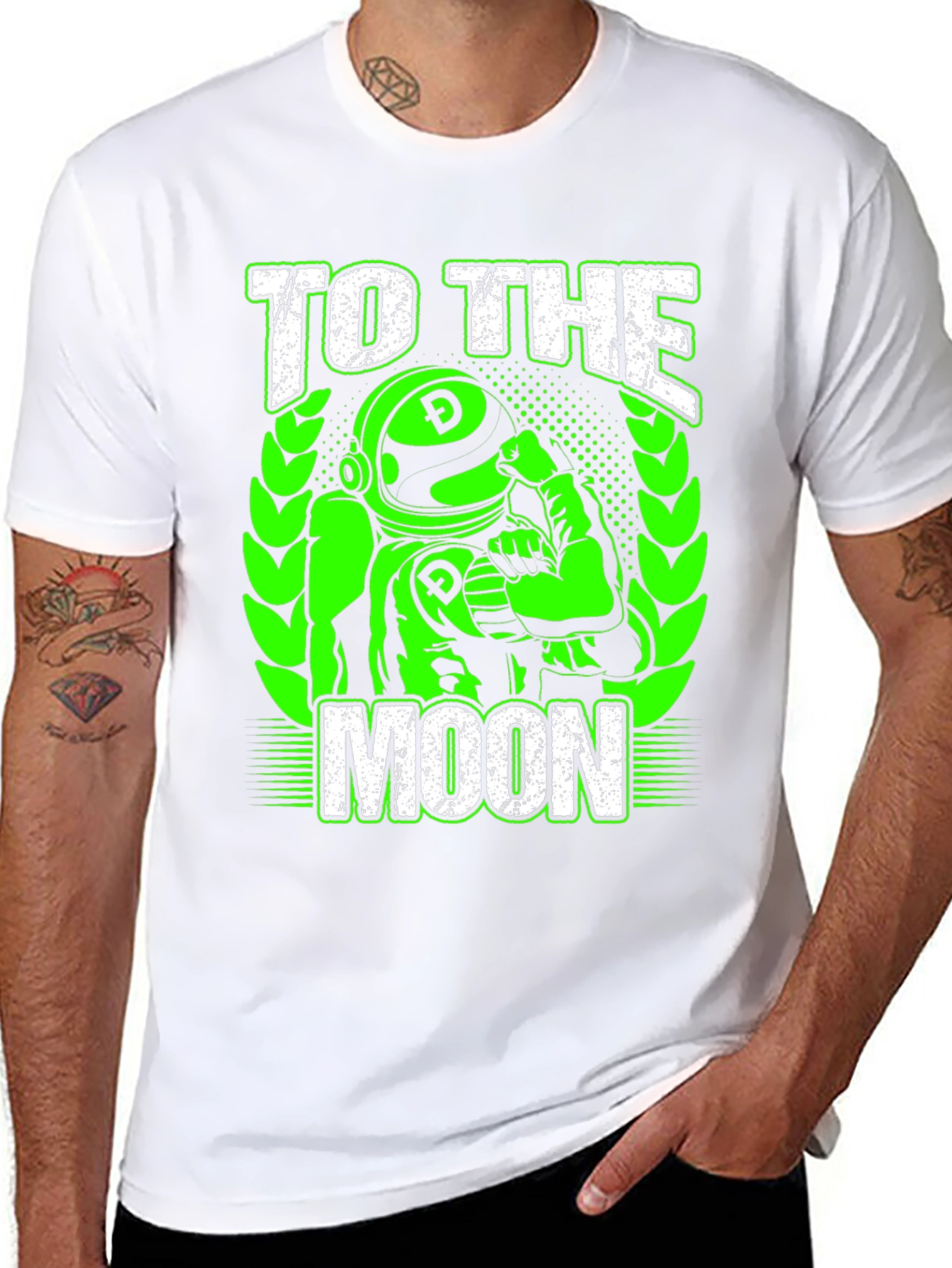 To The Moon Crypto Astronaut T-Shirt