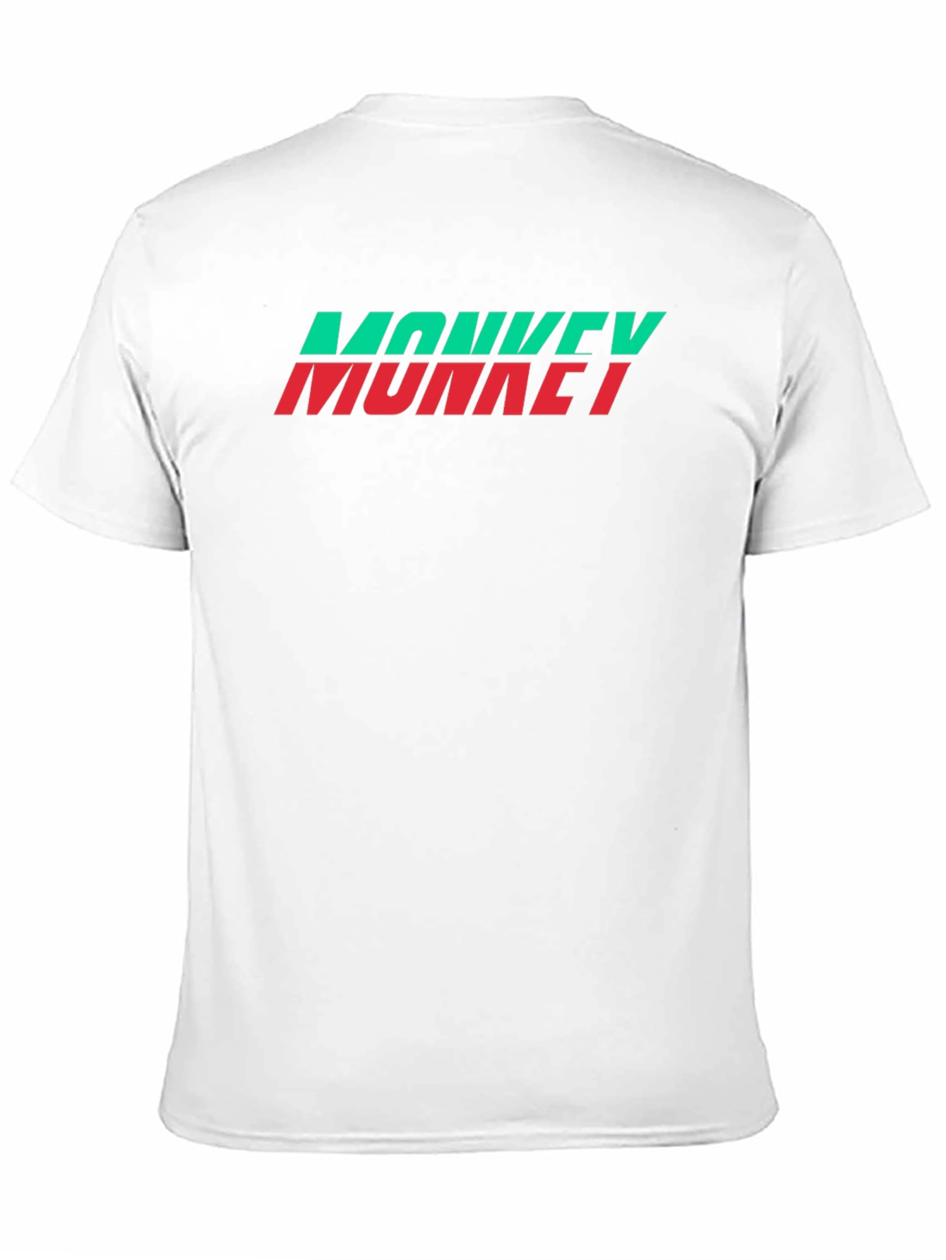 Monkey Graphic Tee - Crew Neck Black T-Shirt