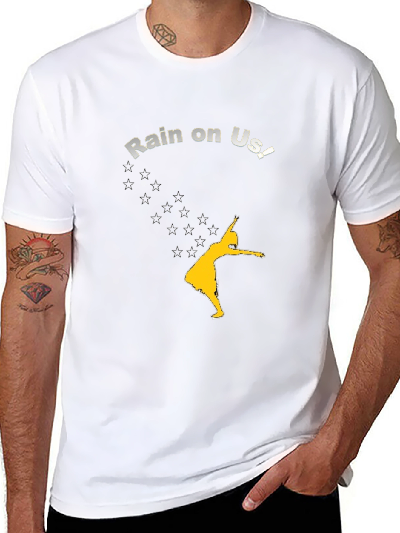 Rain On Us T-Shirt - Unique Graphic Tee