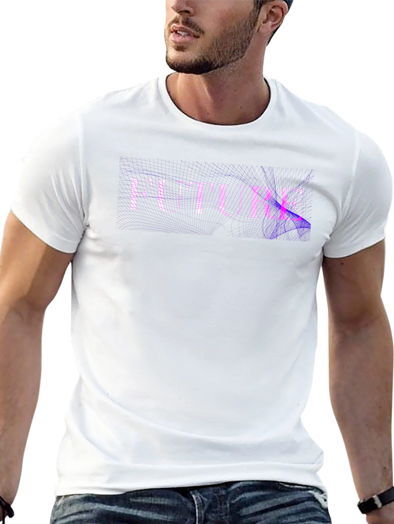 Future Graphic T-Shirt - Black