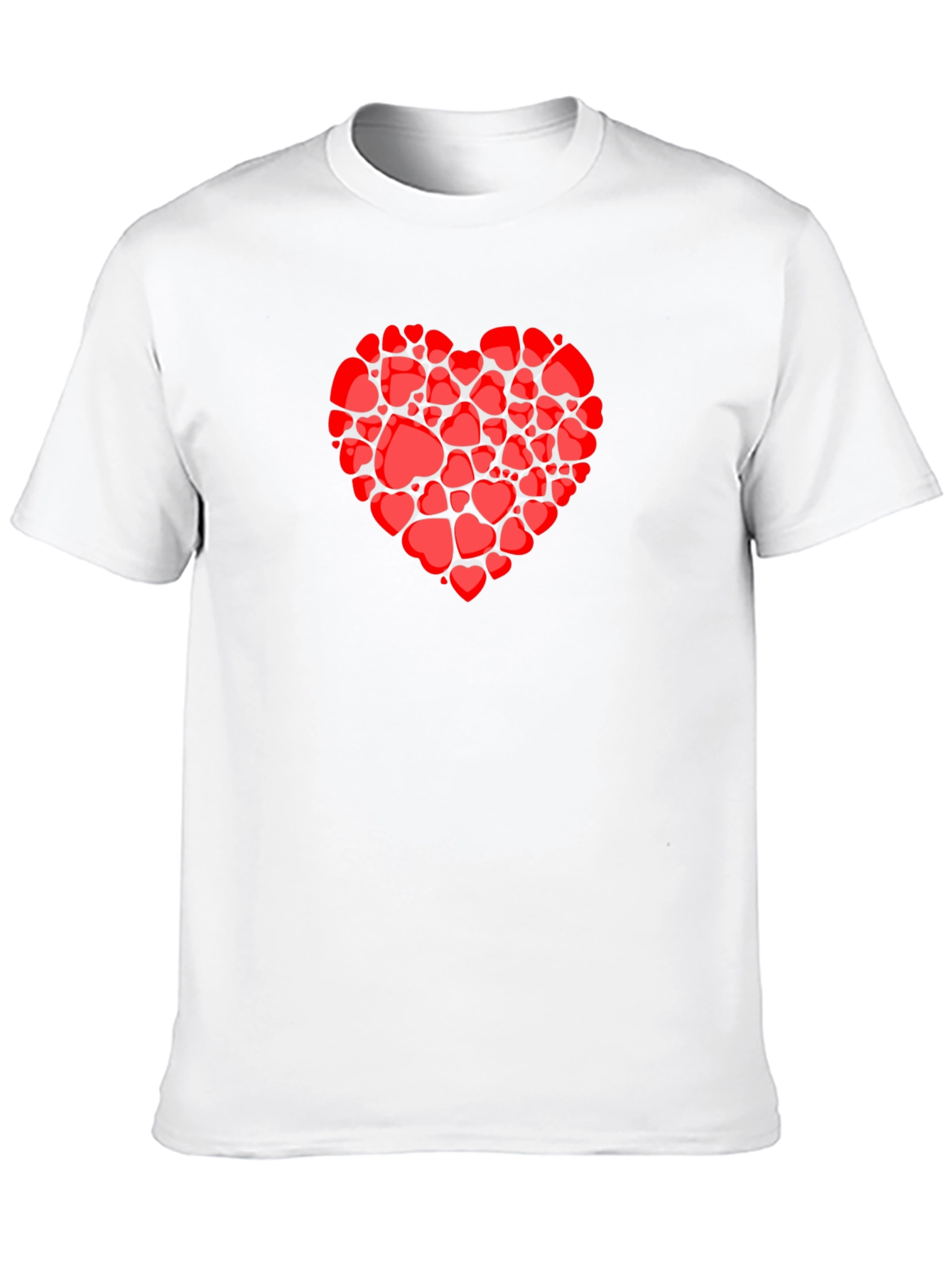 Heart Full of Hearts Graphic Tee - Black T-Shirt