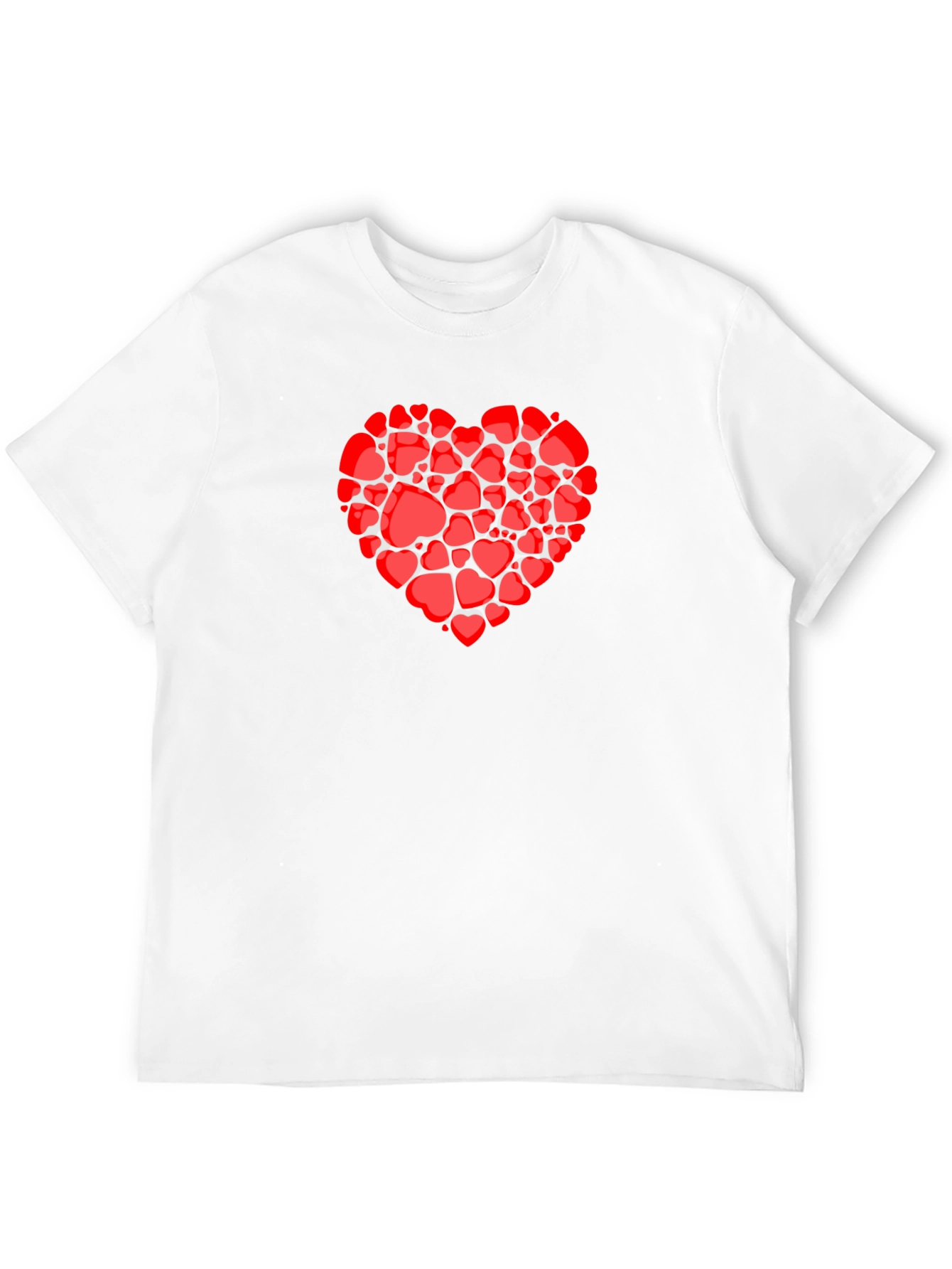 Heart Full of Hearts Graphic Tee - Black T-Shirt