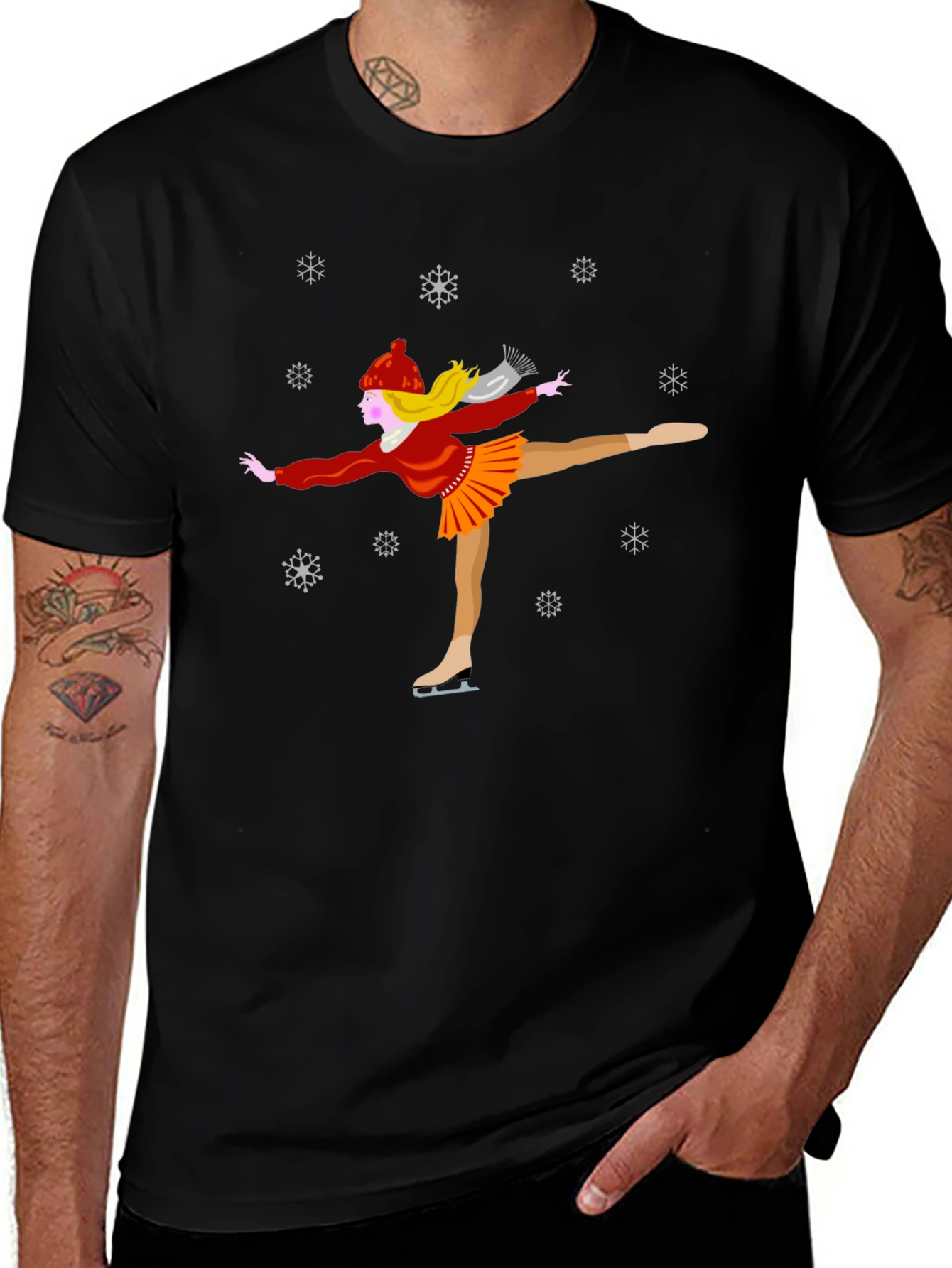 Figure Skater Graphic Tee