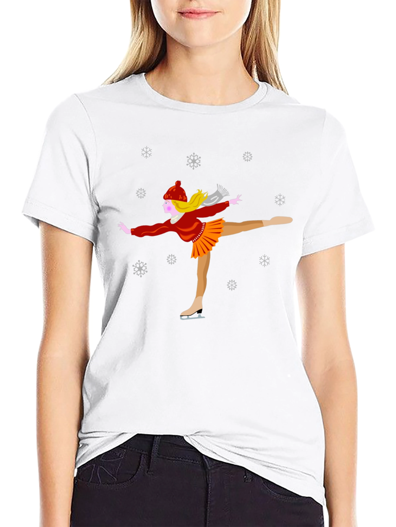 Figure Skater Graphic Tee