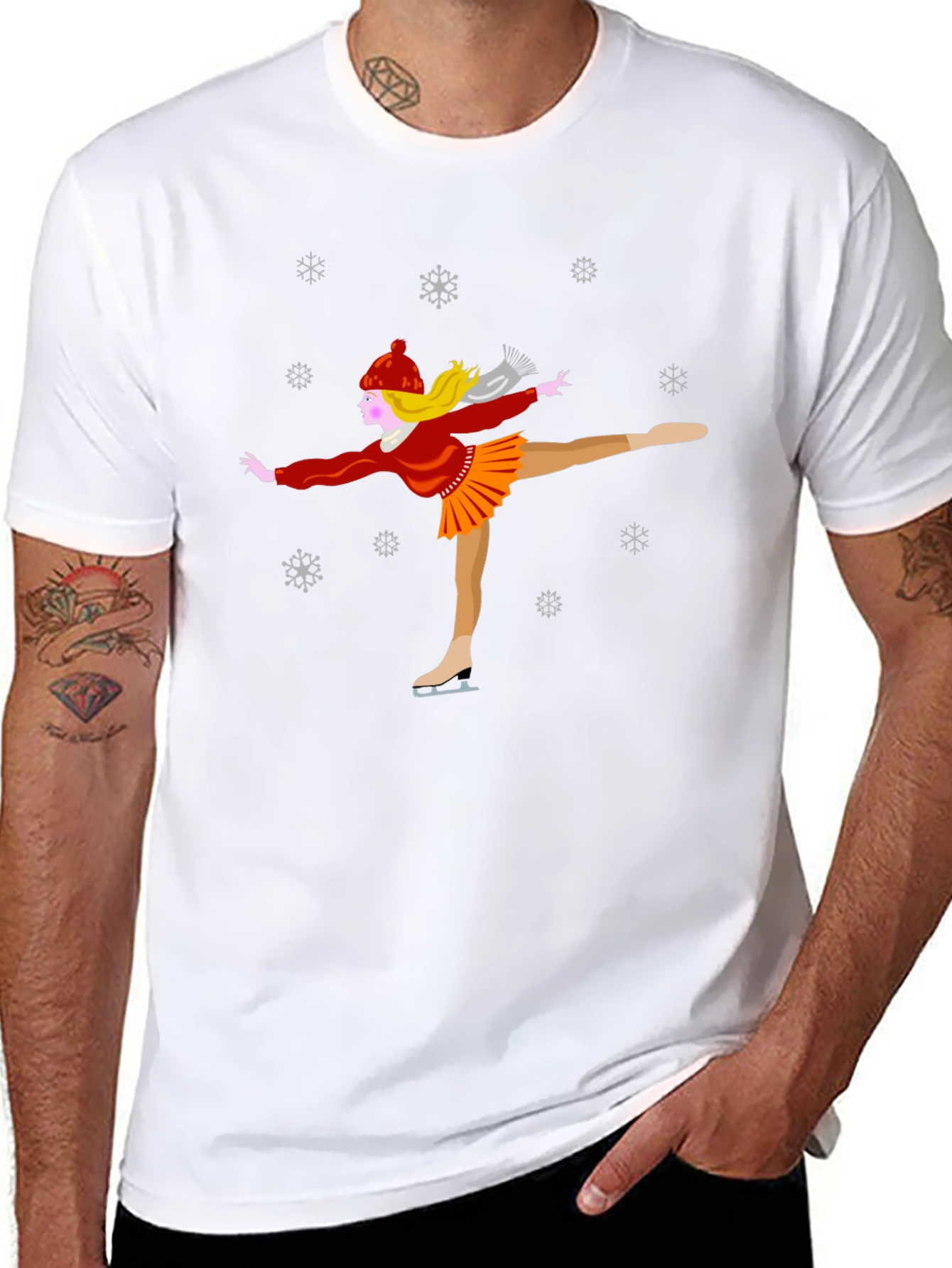 Figure Skater Graphic Tee