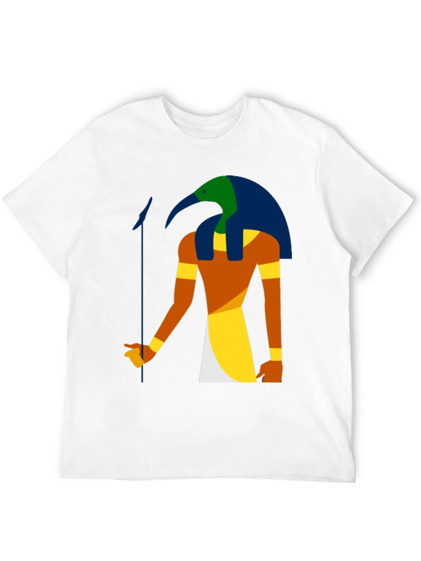 Egyptian God Thoth Graphic Black T-Shirt