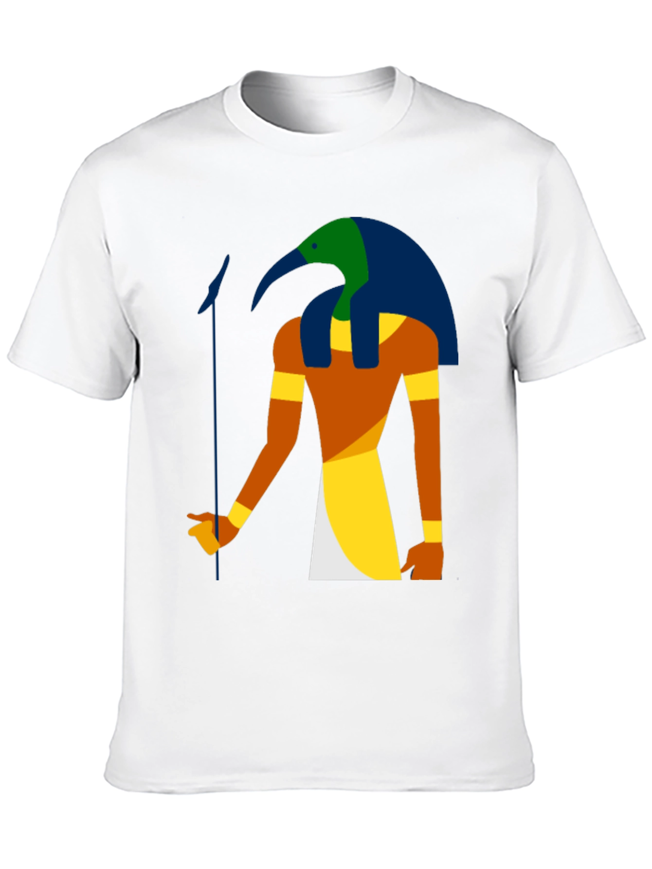 Egyptian God Thoth Graphic Black T-Shirt