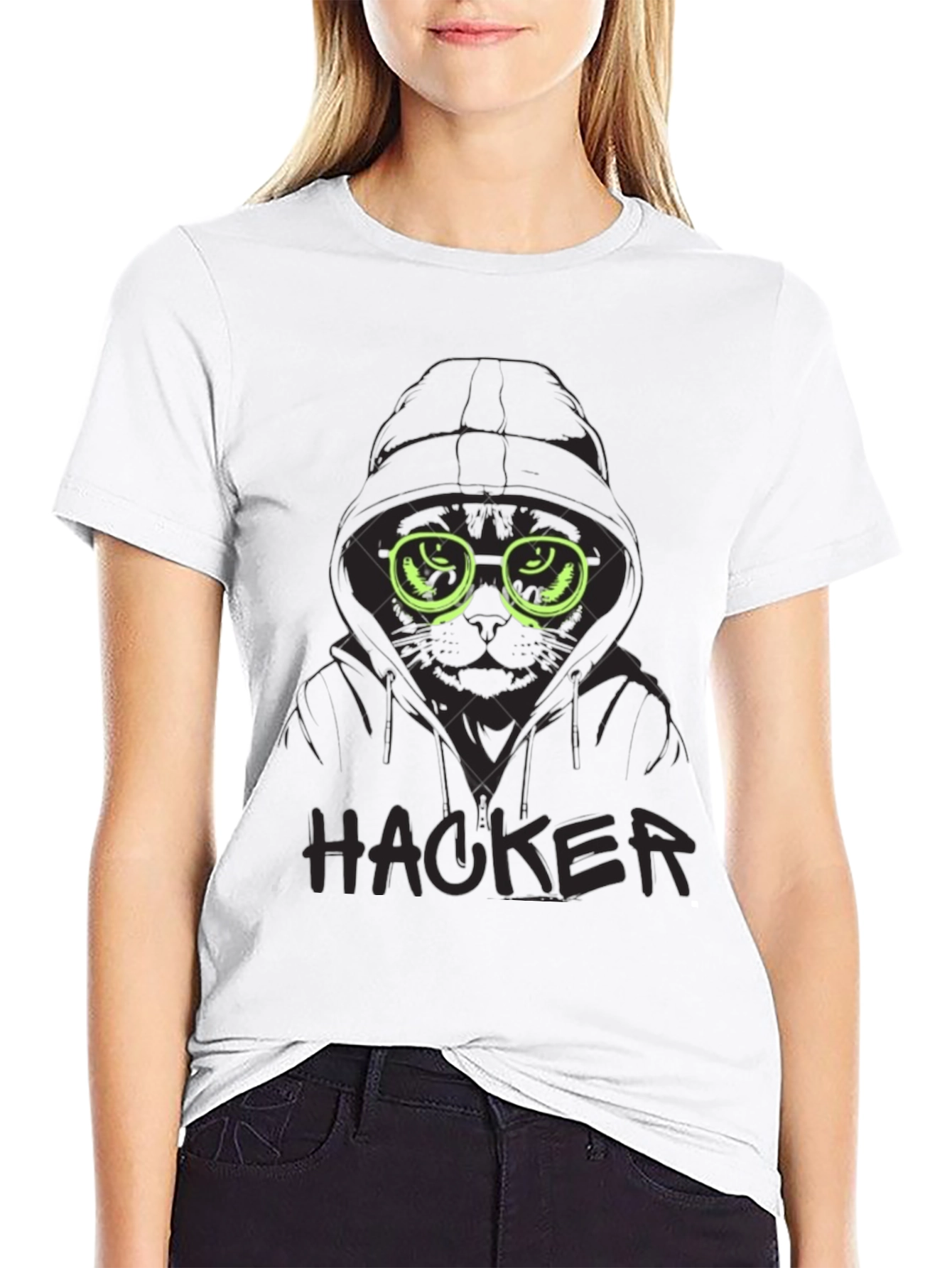 Hacker Cat T-Shirt