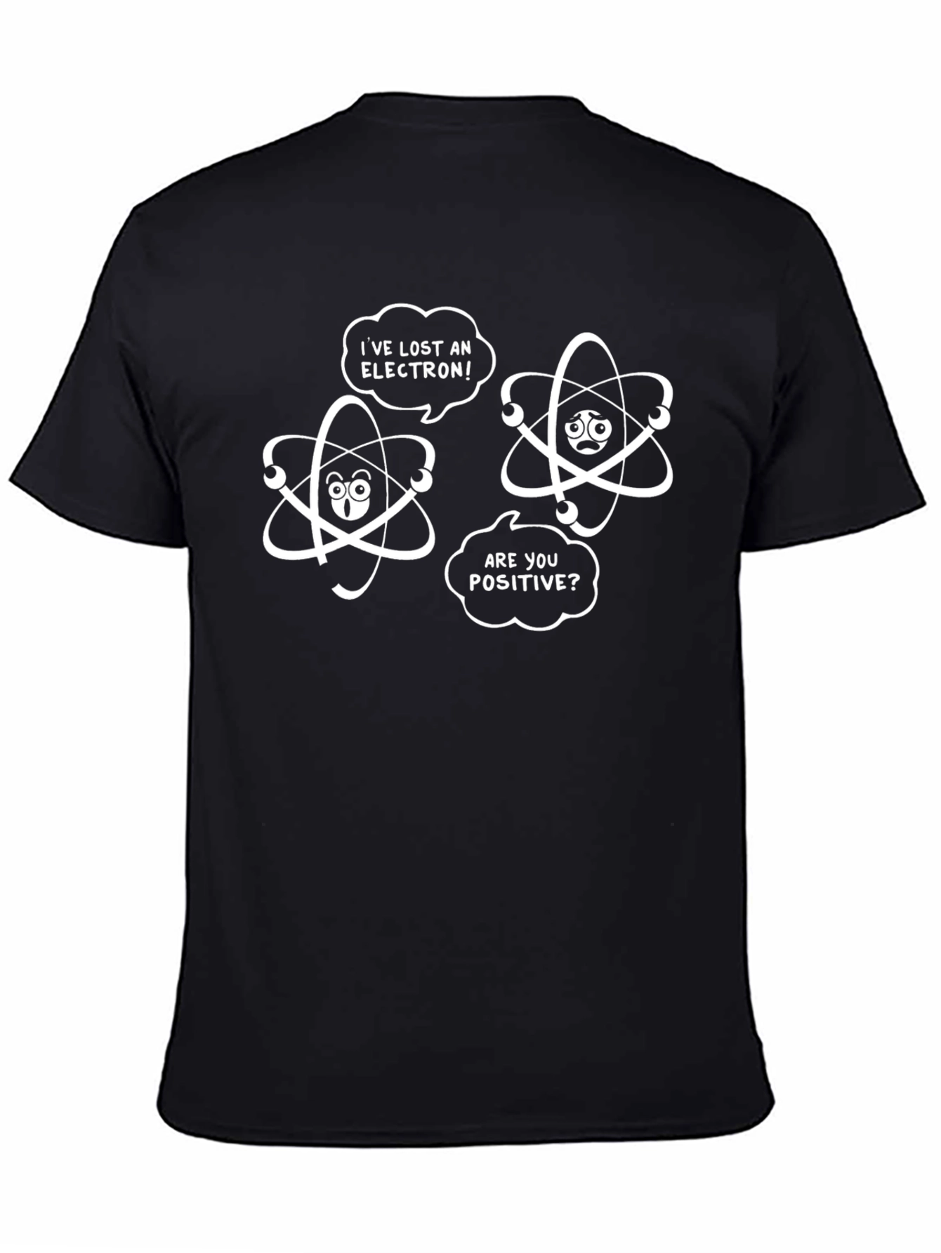 Funny Science Humor Black T-Shirt
