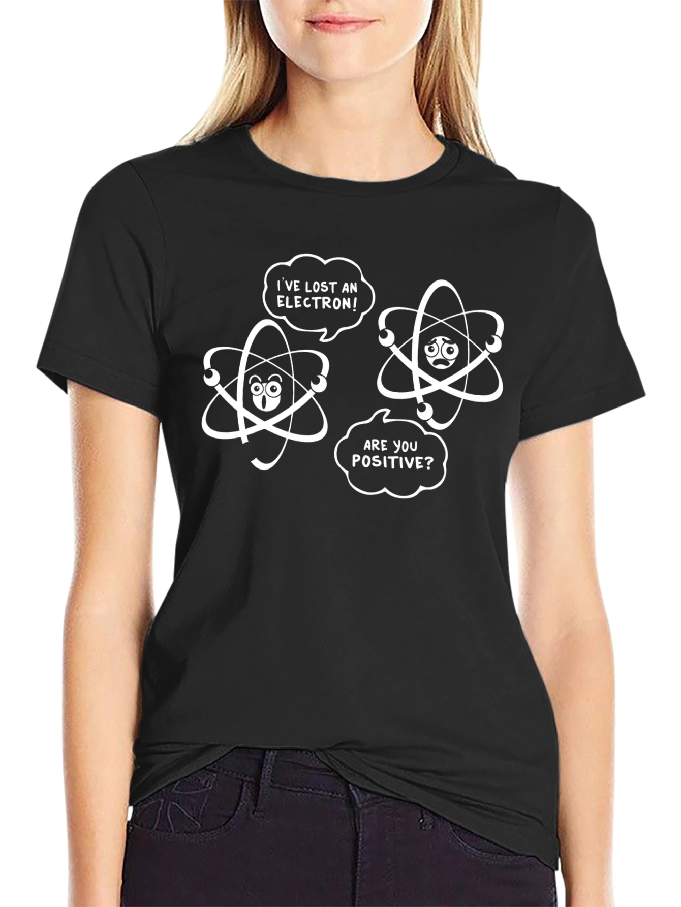 Funny Science Humor Black T-Shirt