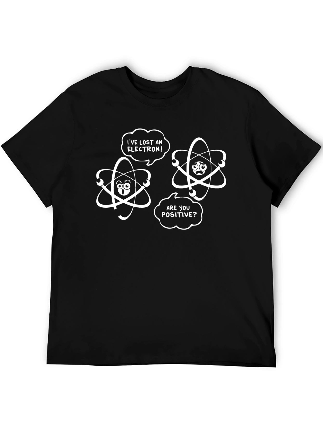 Funny Science Humor Black T-Shirt