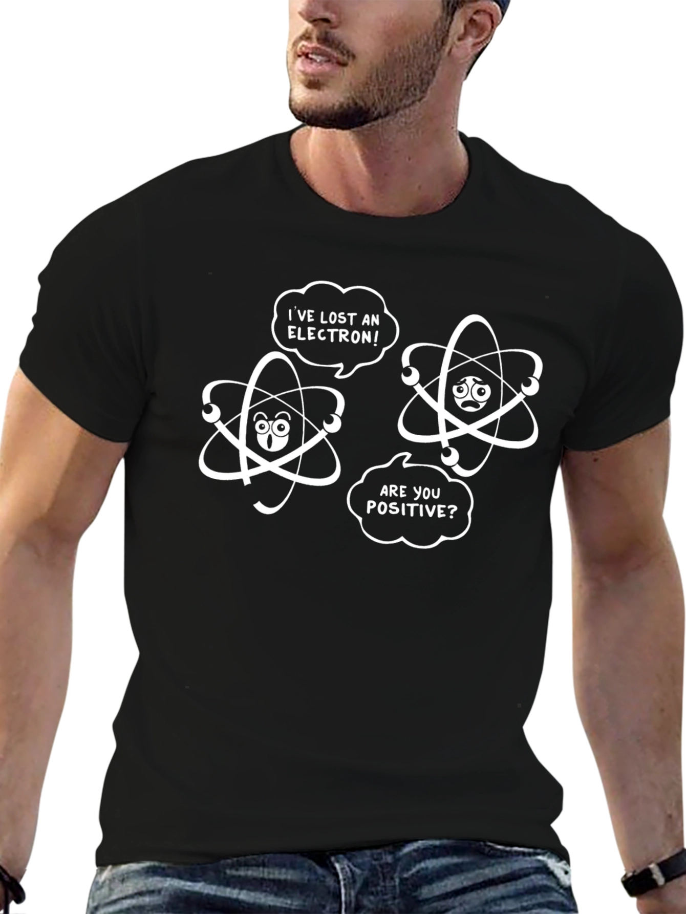 Funny Science Humor Black T-Shirt