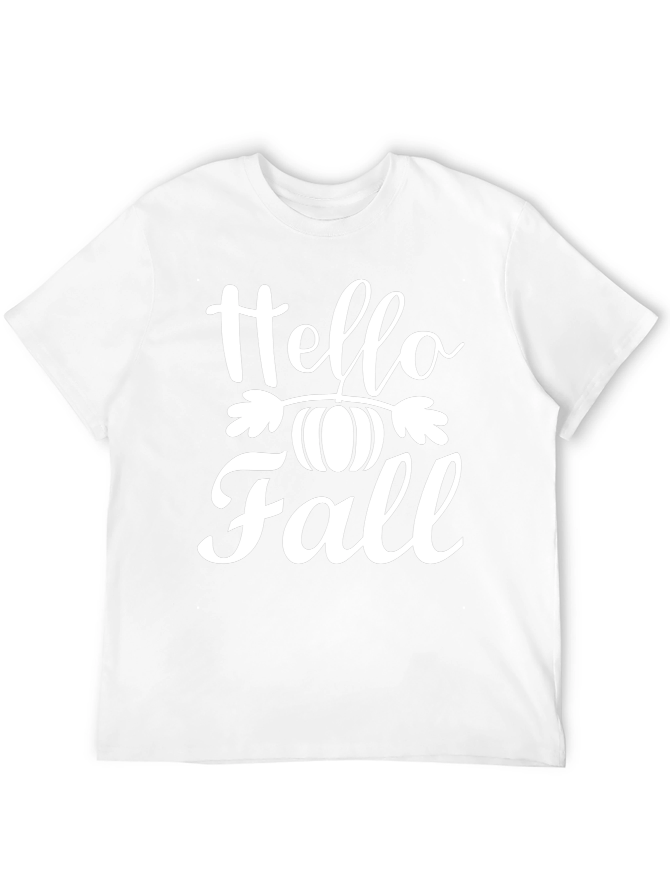 Hello Fall T-Shirt - Pumpkin Graphic Tee
