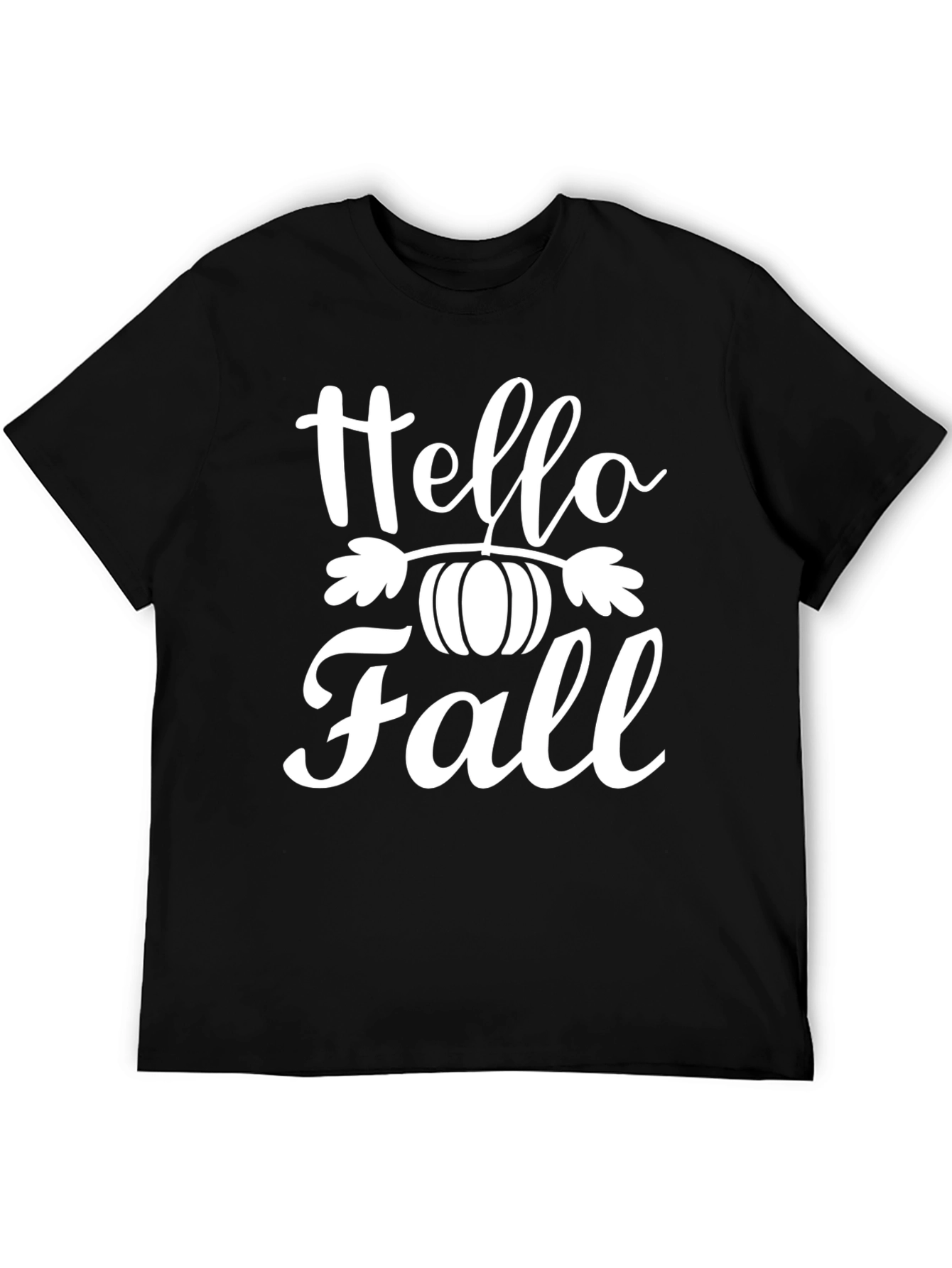 Hello Fall T-Shirt - Pumpkin Graphic Tee