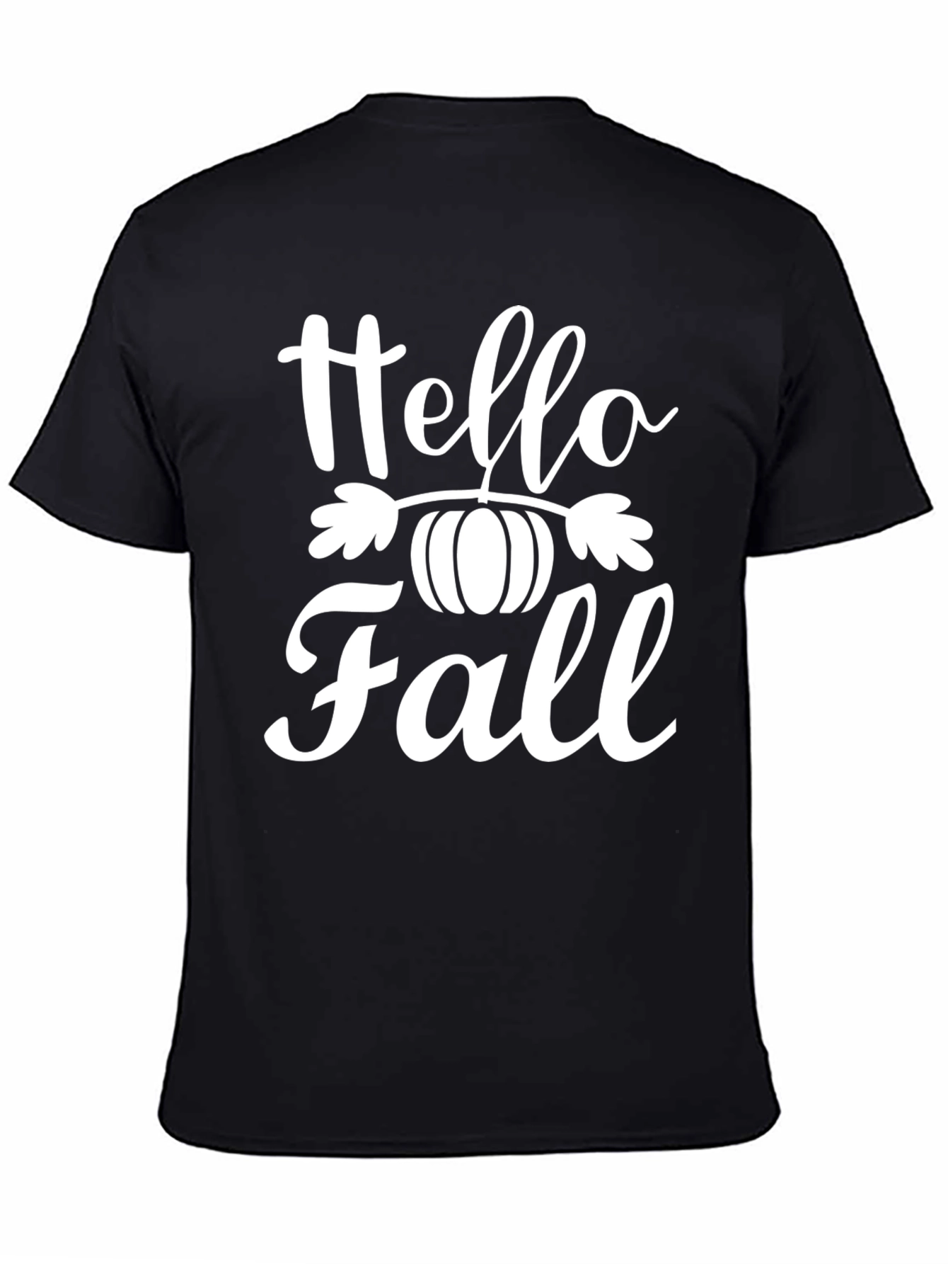 Hello Fall T-Shirt - Pumpkin Graphic Tee