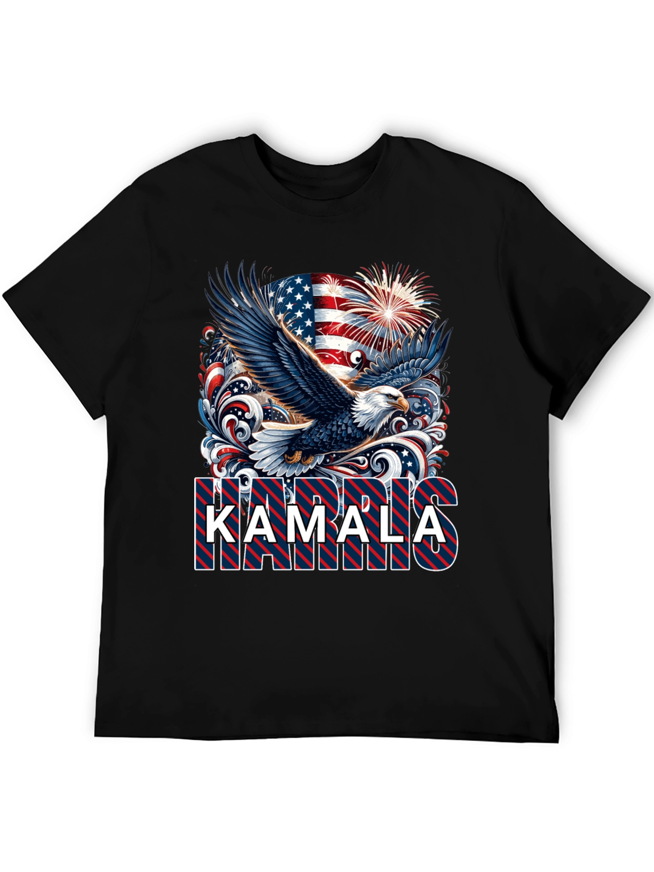 Kamala Harris Patriotic Eagle T-Shirt