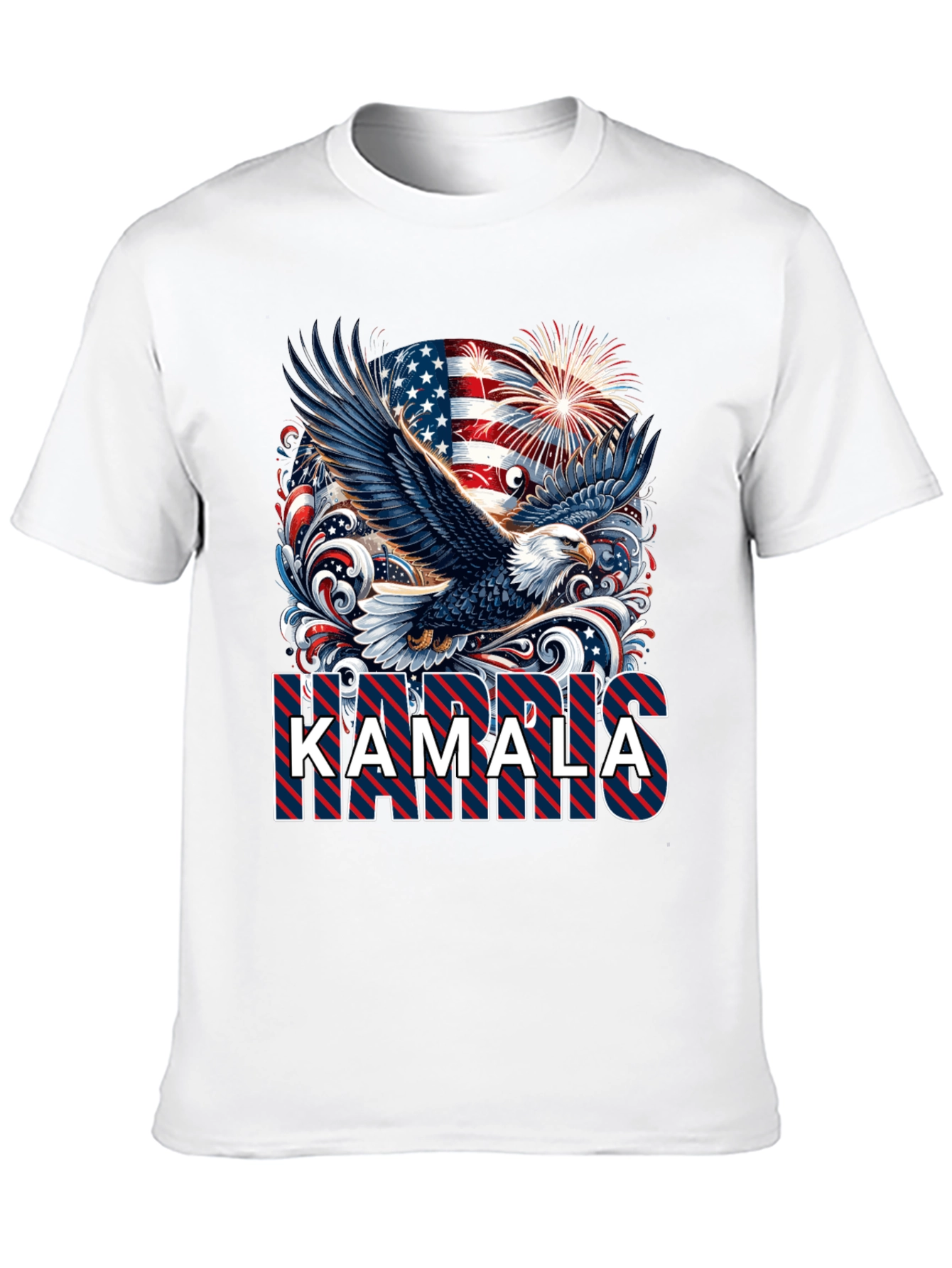 Kamala Harris Patriotic Eagle T-Shirt