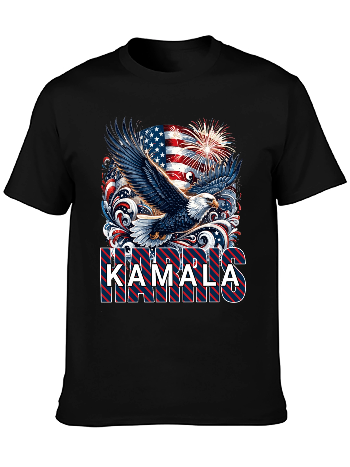 Kamala Harris Patriotic Eagle T-Shirt