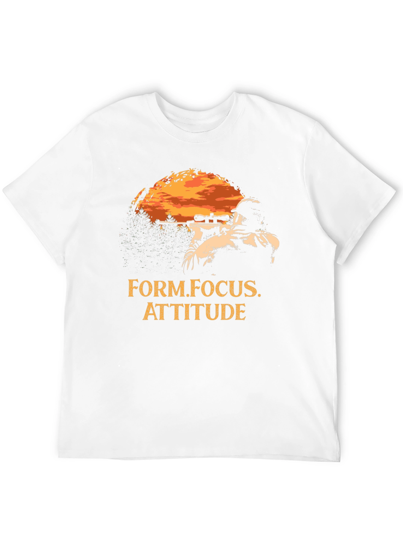 Sniper T-Shirt - Form Focus Attitude - Black