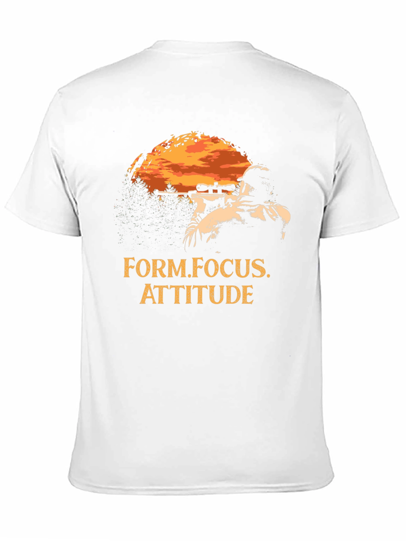 Sniper T-Shirt - Form Focus Attitude - Black