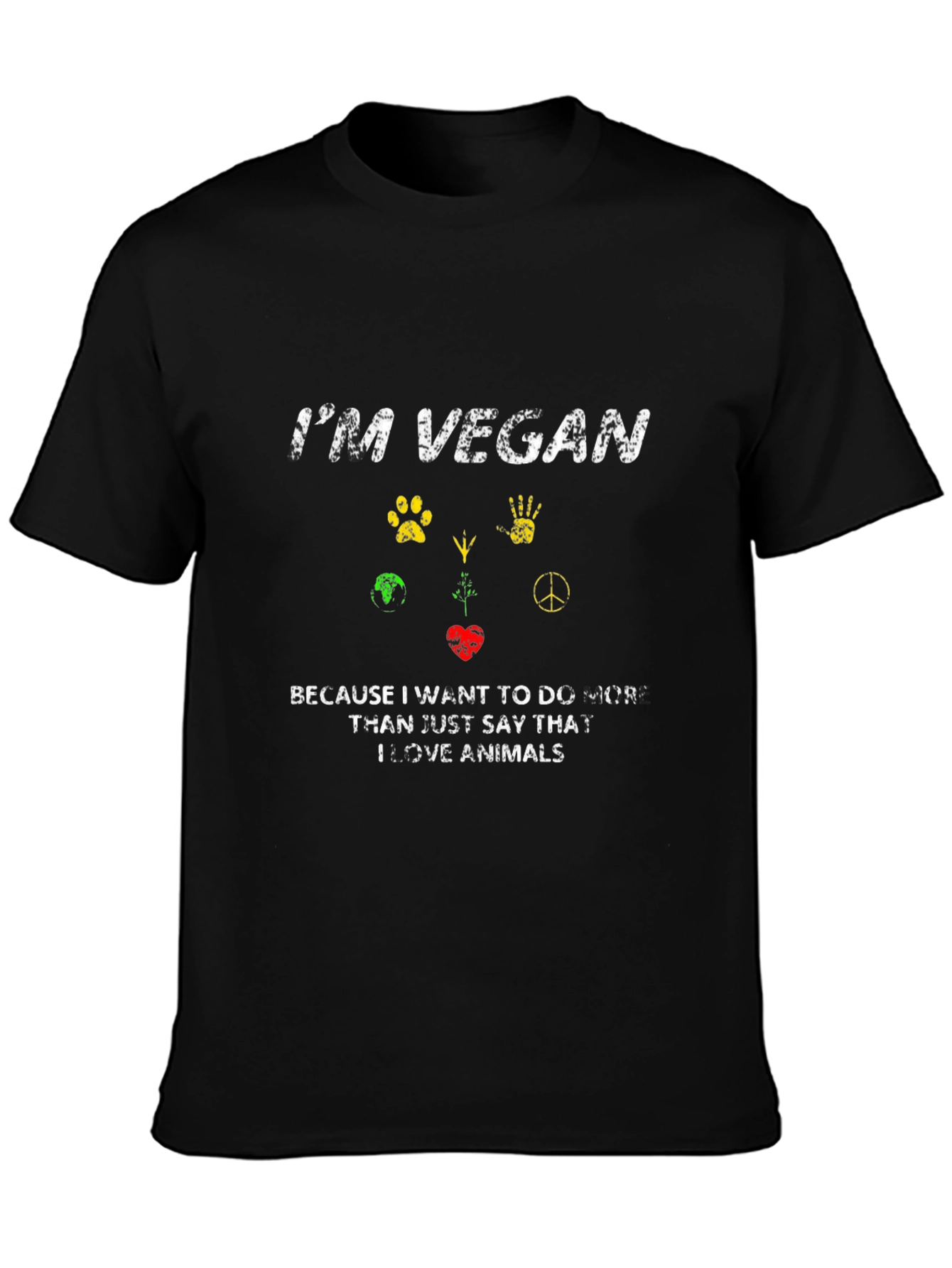 Im Vegan Graphic Tee