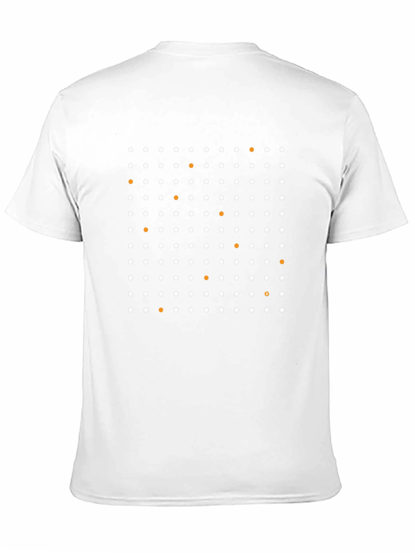 Abstract Dot Pattern T-Shirt - Black