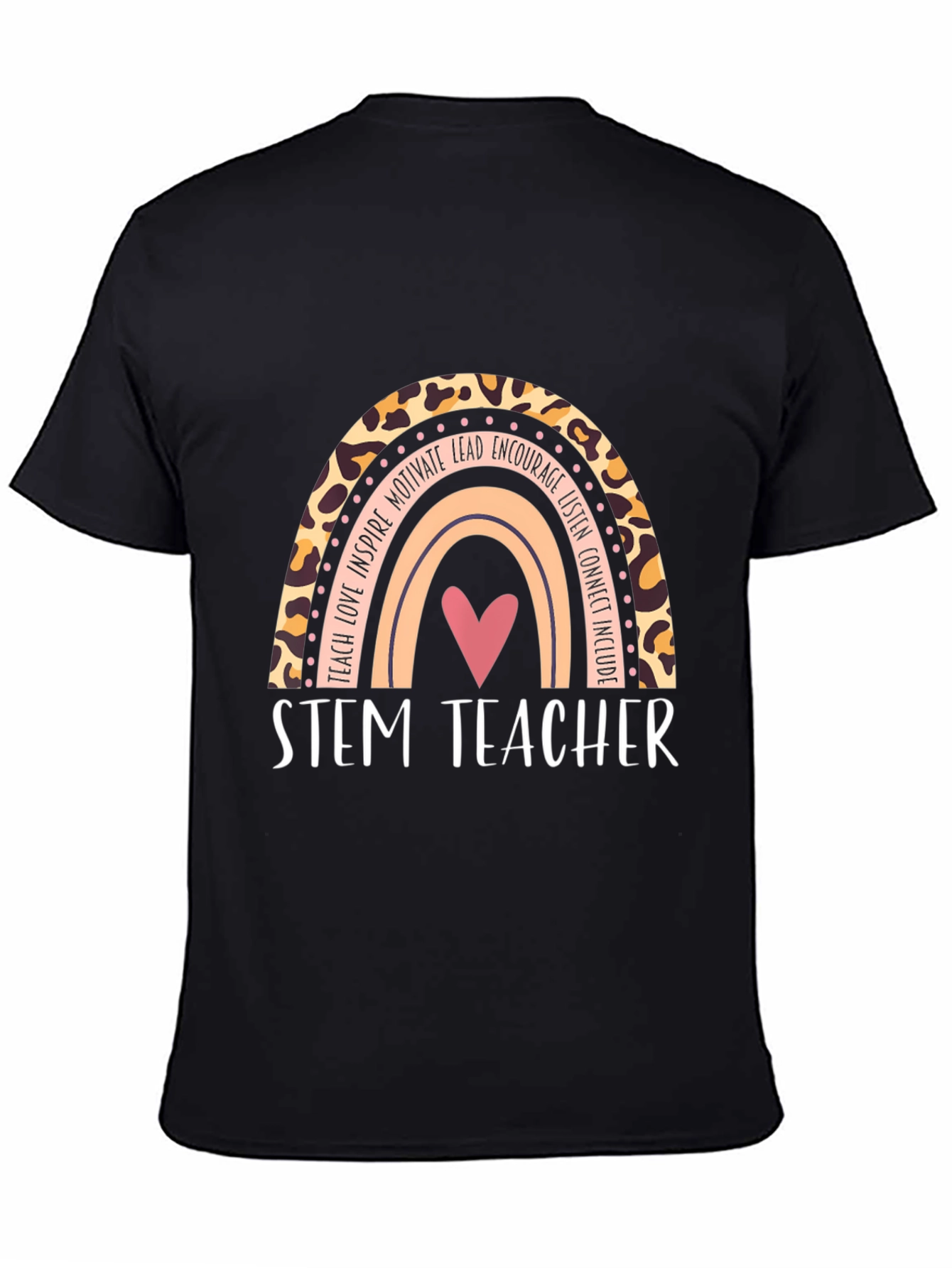 STEM Teacher Rainbow Graphic Tee