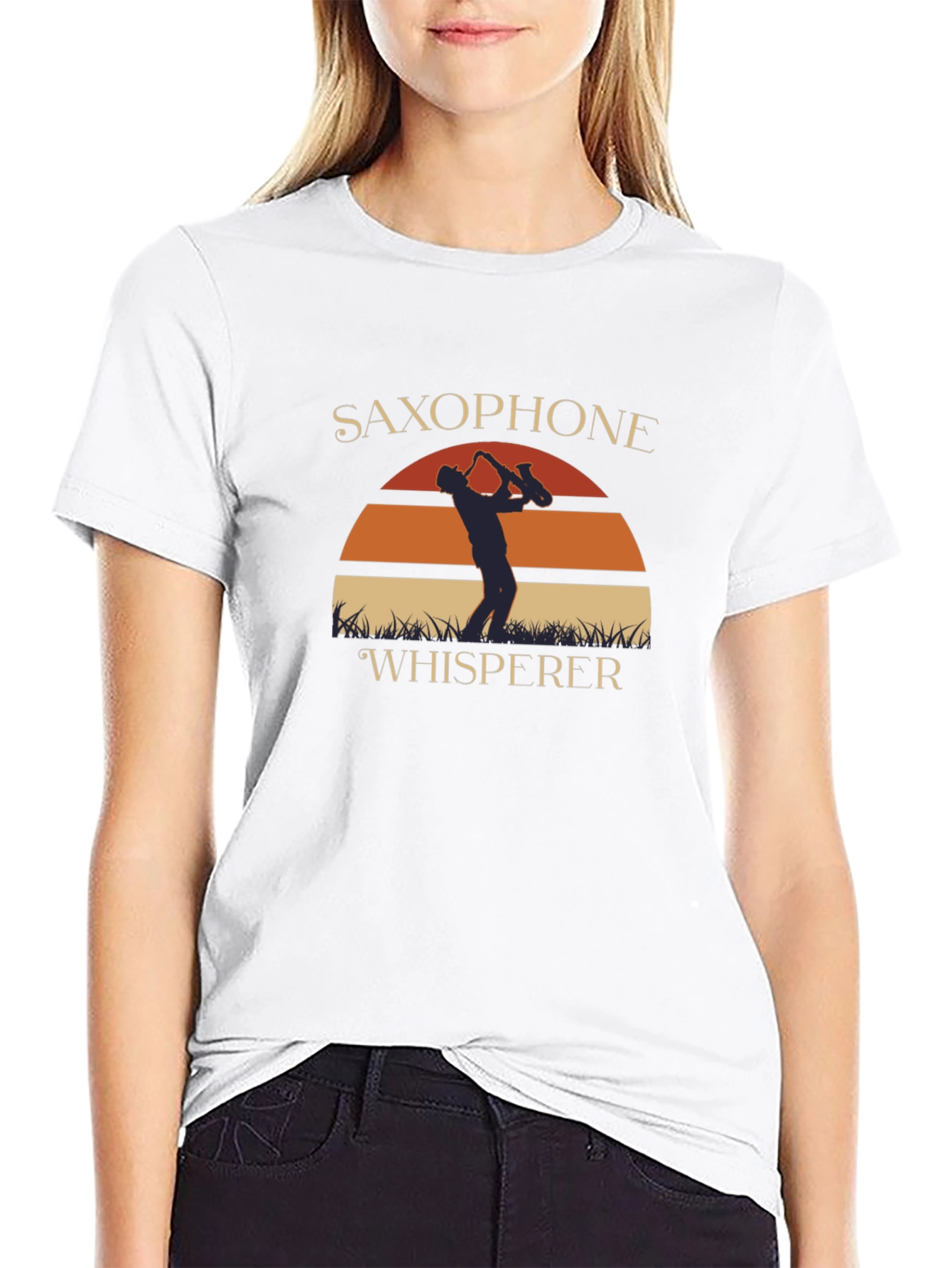 Saxophone Whisperer Graphic T-Shirt