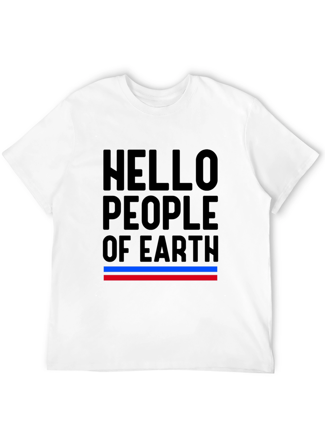 Hello People of Earth Graphic Tee