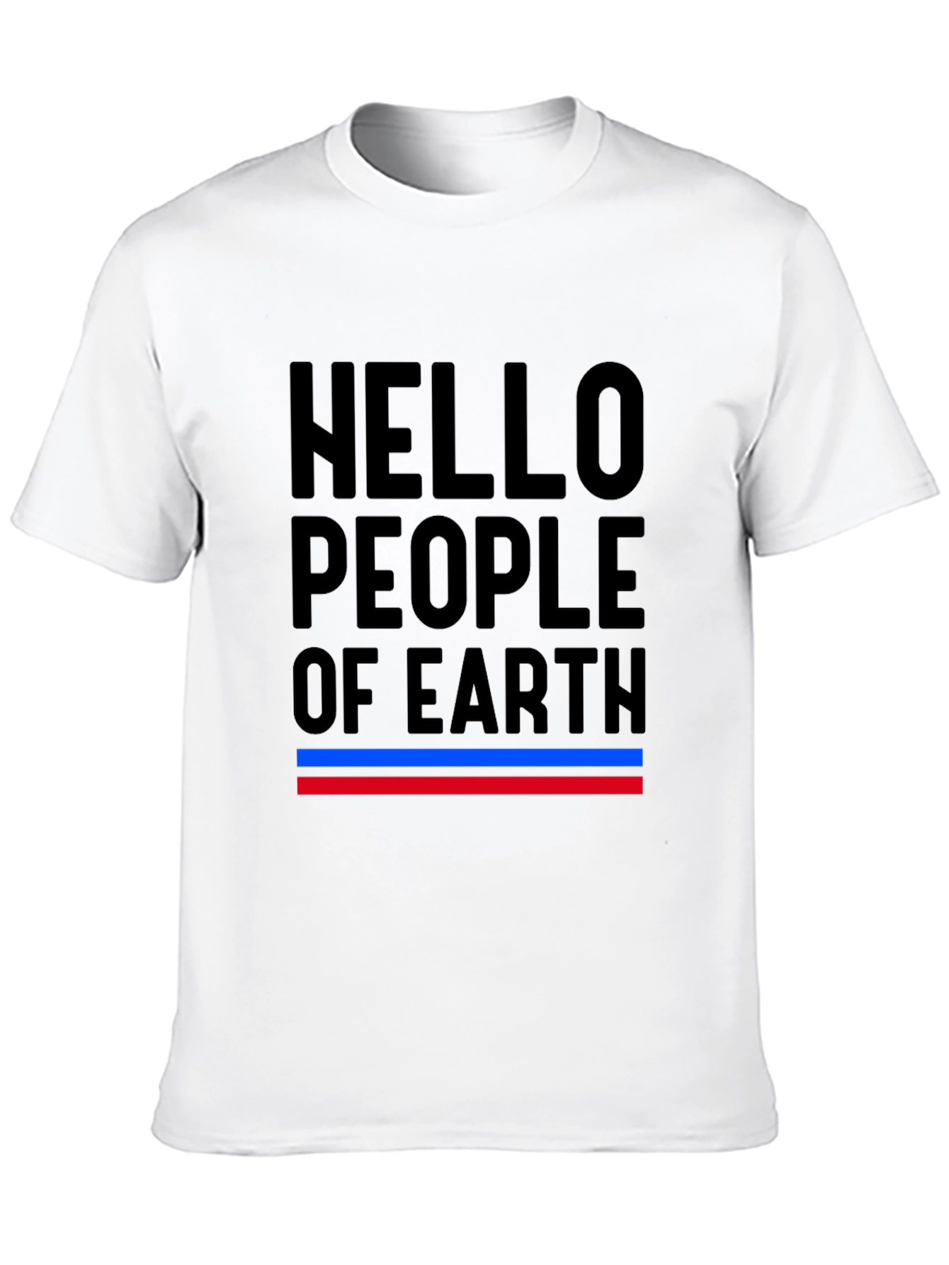 Hello People of Earth Graphic Tee