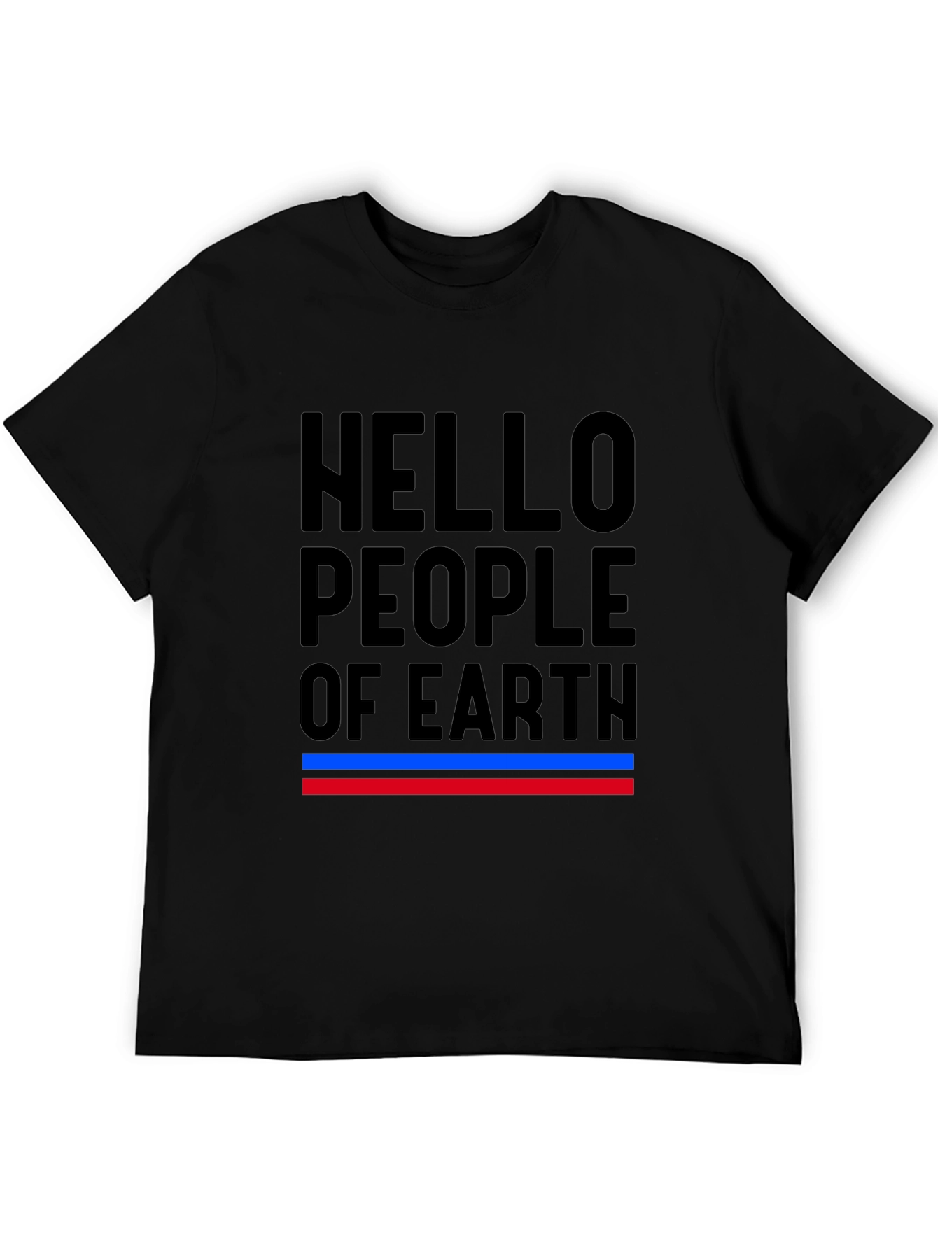 Hello People of Earth Graphic Tee