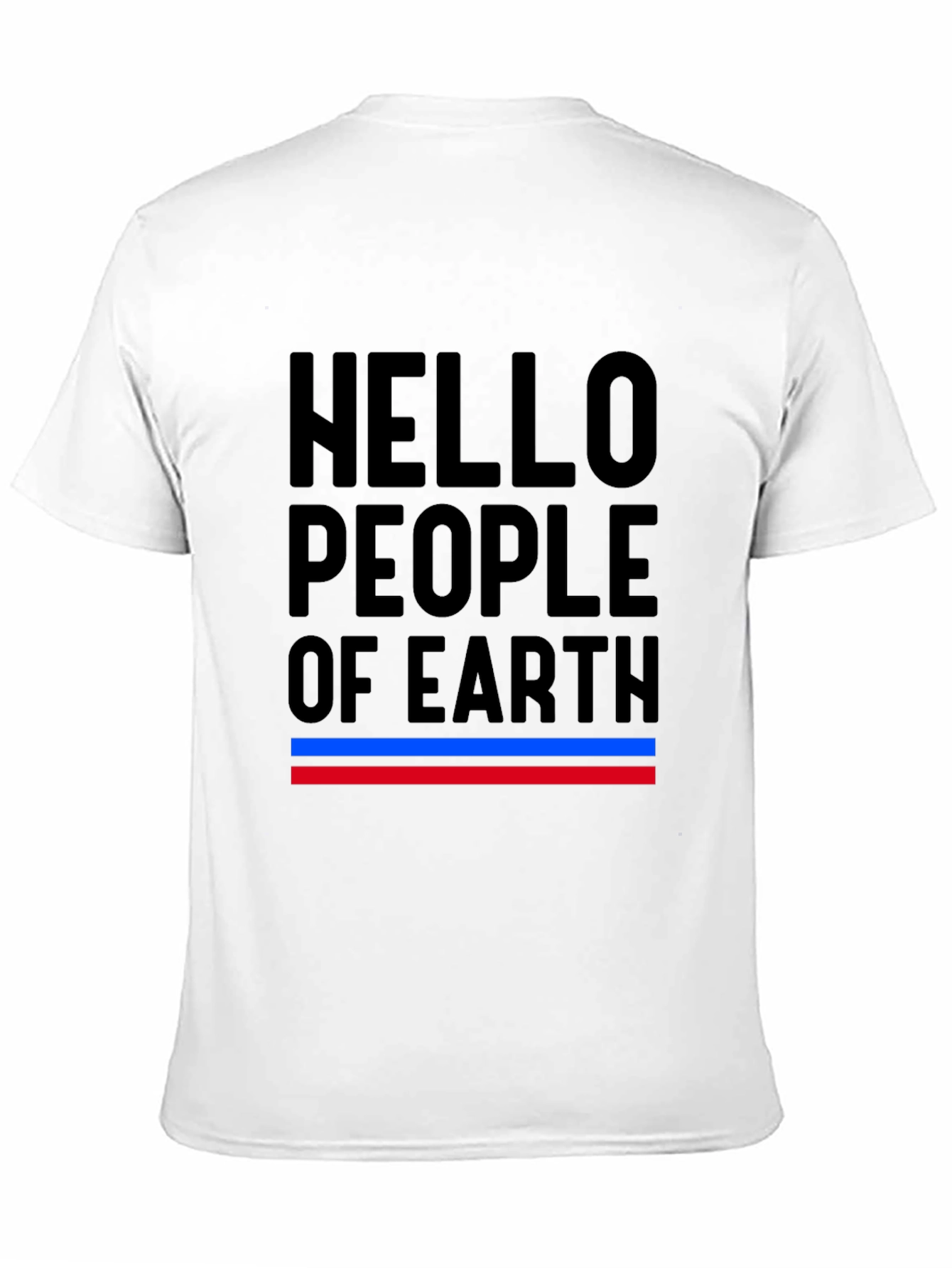 Hello People of Earth Graphic Tee