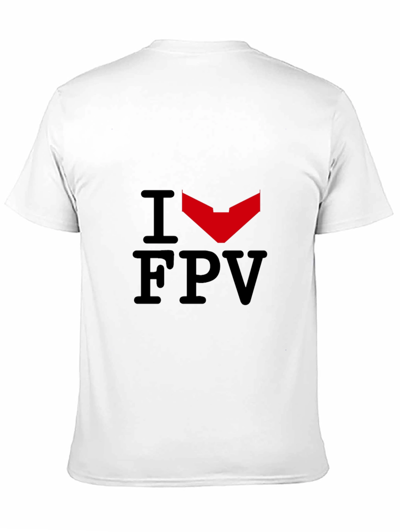 I Heart FPV Black Graphic Tee