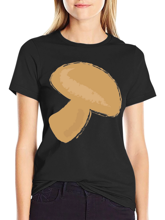 Mushroom Graphic T-Shirt - Funky Casual Tee