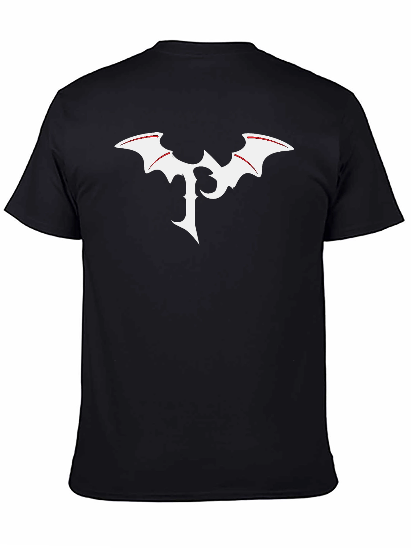 Graphic Tee - Bat Logo T-Shirt - Casual Wear