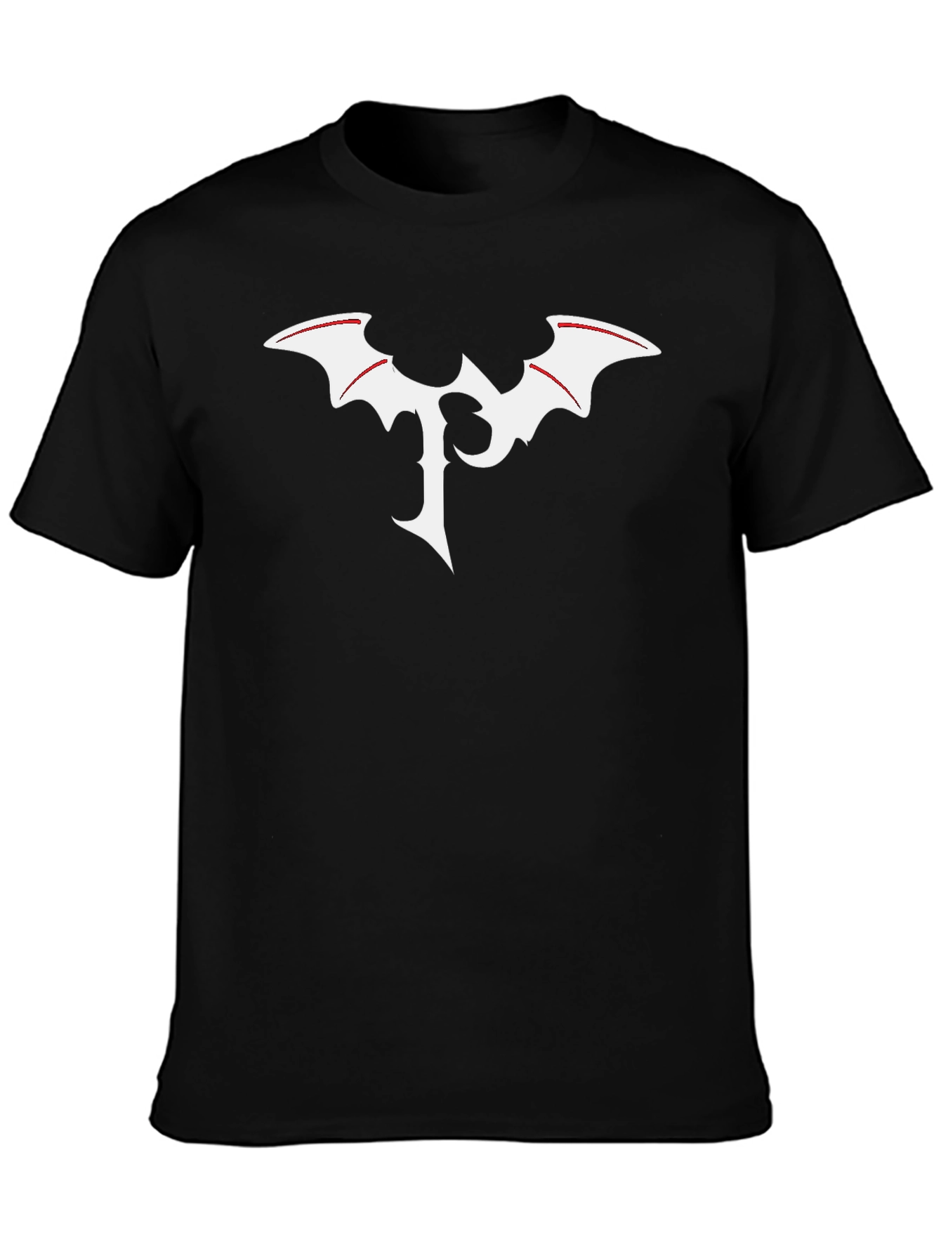 Graphic Tee - Bat Logo T-Shirt - Casual Wear