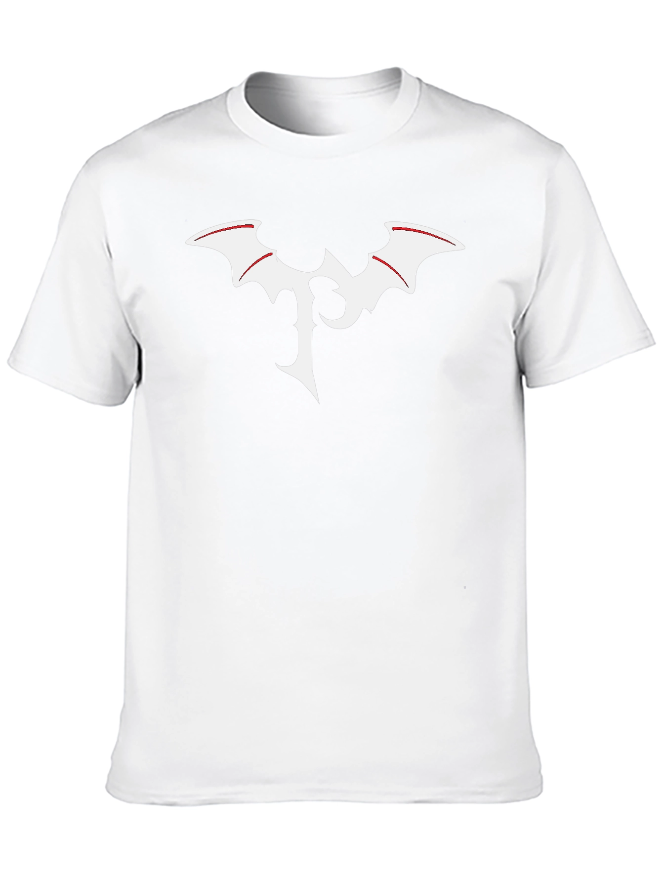 Graphic Tee - Bat Logo T-Shirt - Casual Wear
