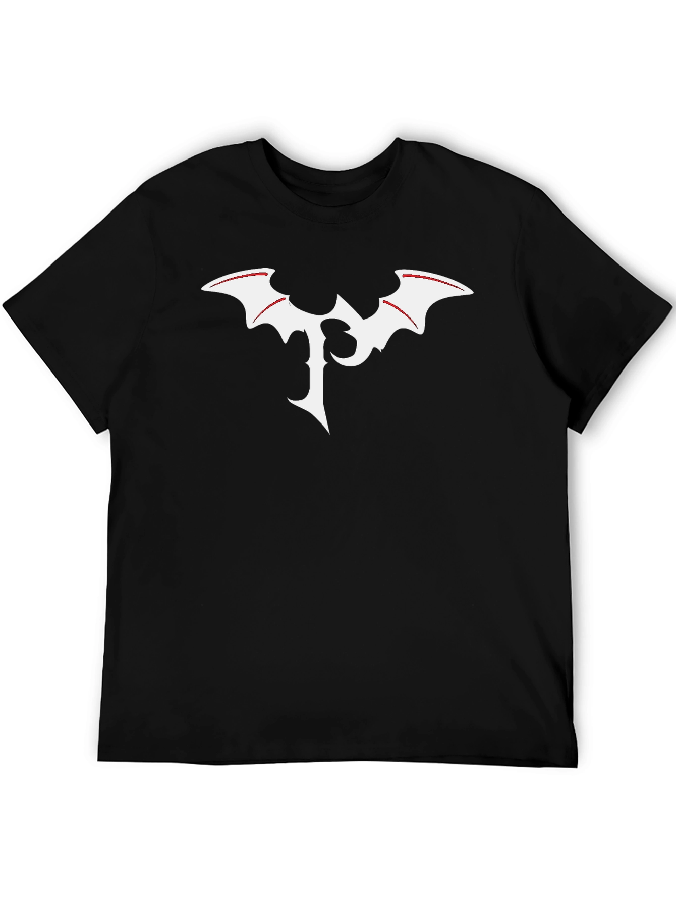 Graphic Tee - Bat Logo T-Shirt - Casual Wear