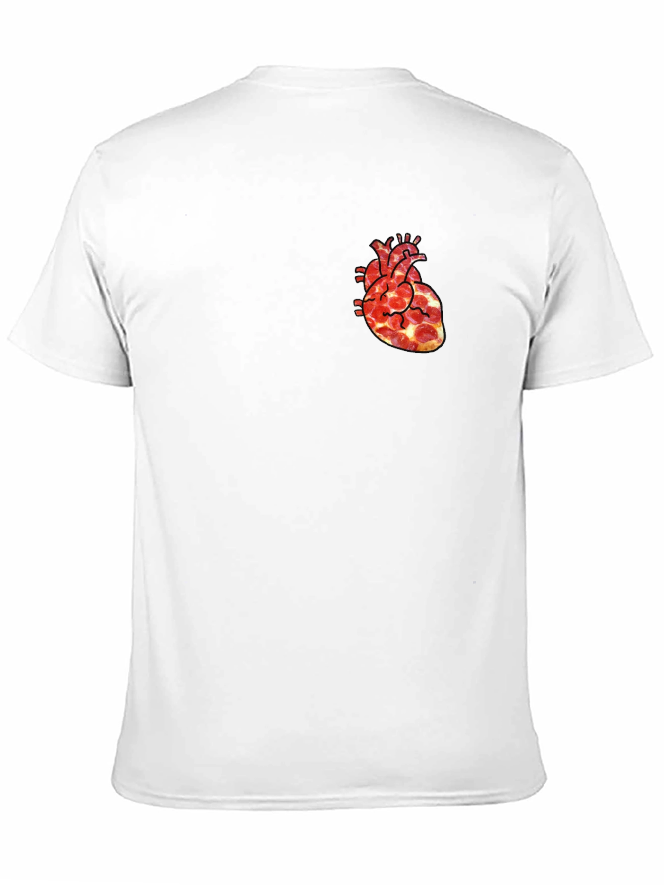 Pizza Heart Graphic Tee - Fun & Unique T-Shirt