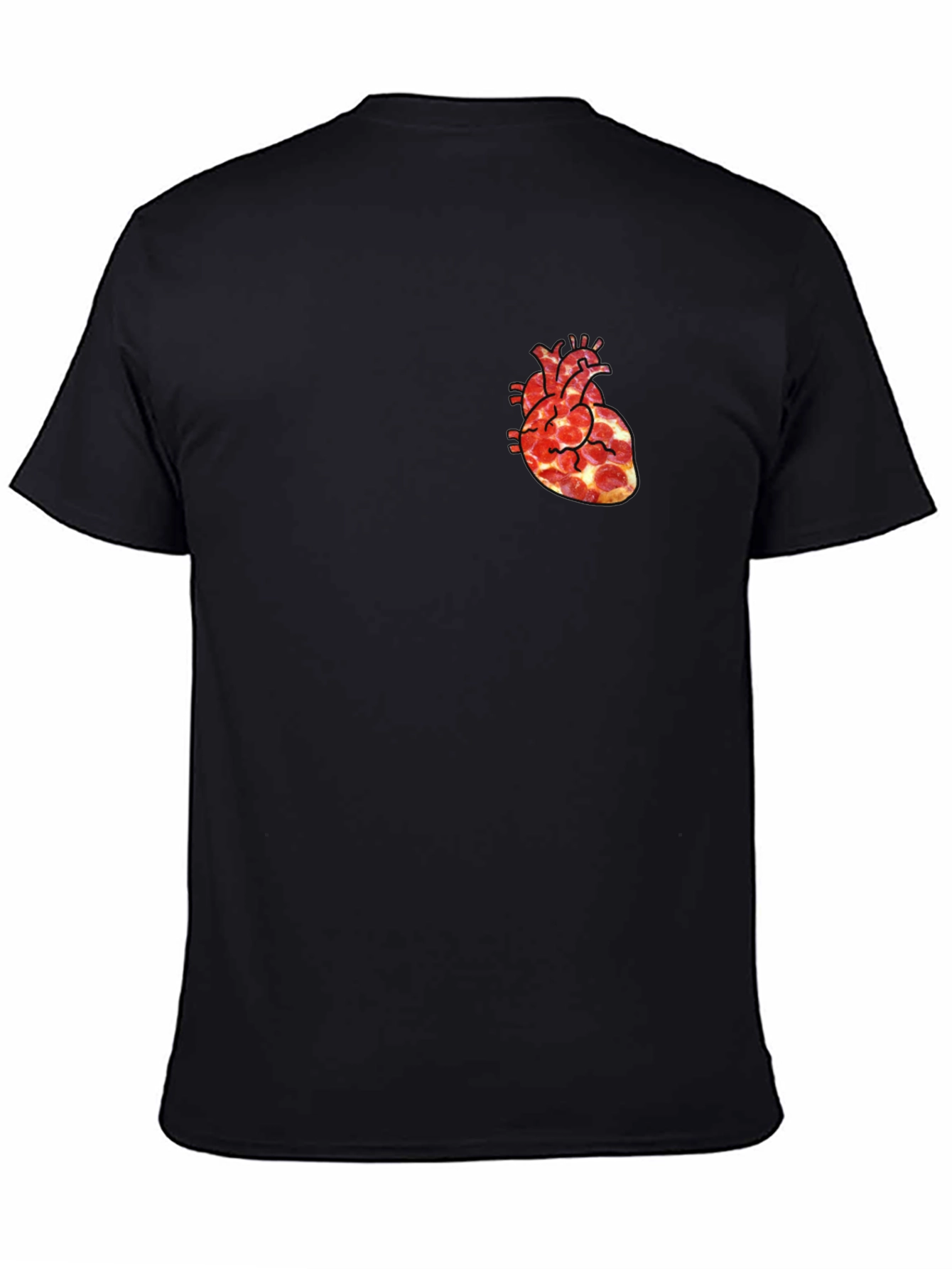 Pizza Heart Graphic Tee - Fun & Unique T-Shirt