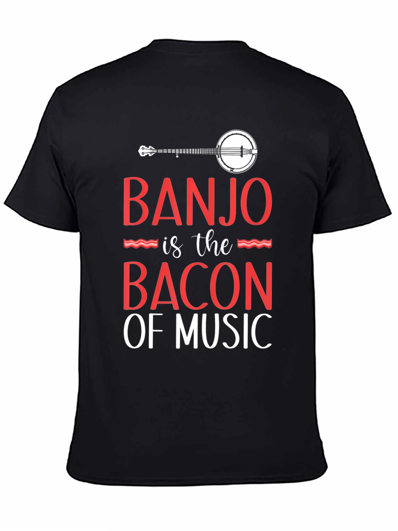 Banjo Bacon of Music Graphic Tee