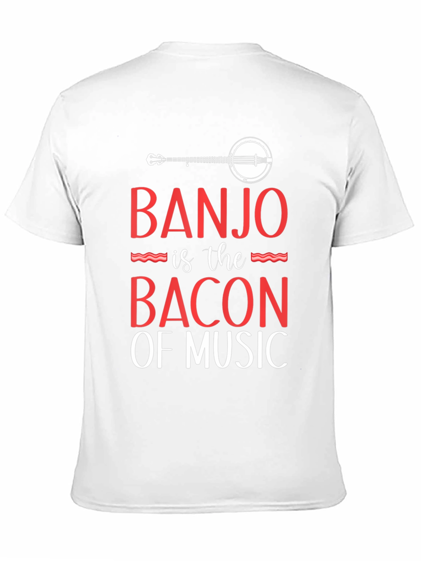 Banjo Bacon of Music Graphic Tee