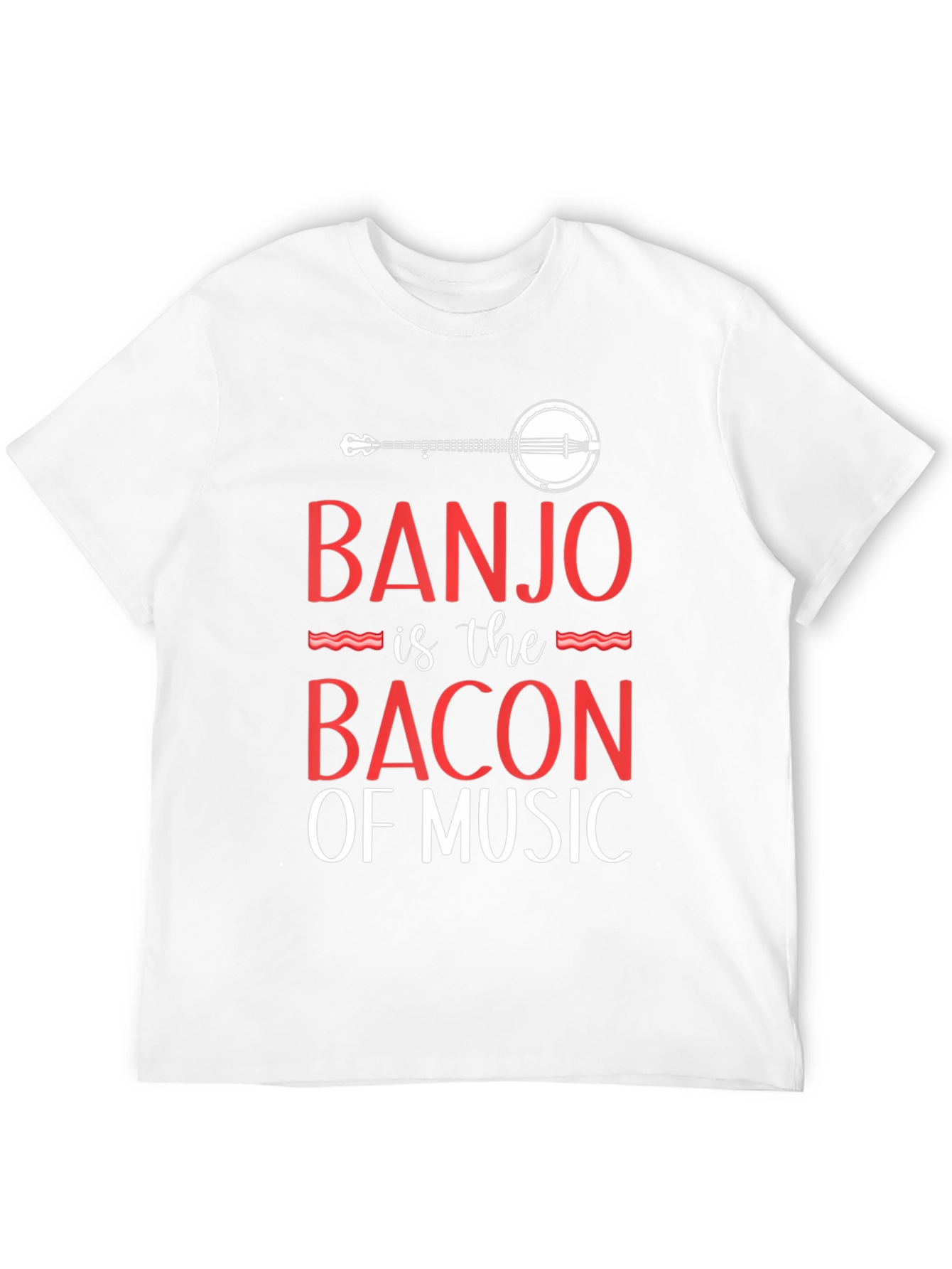 Banjo Bacon of Music Graphic Tee