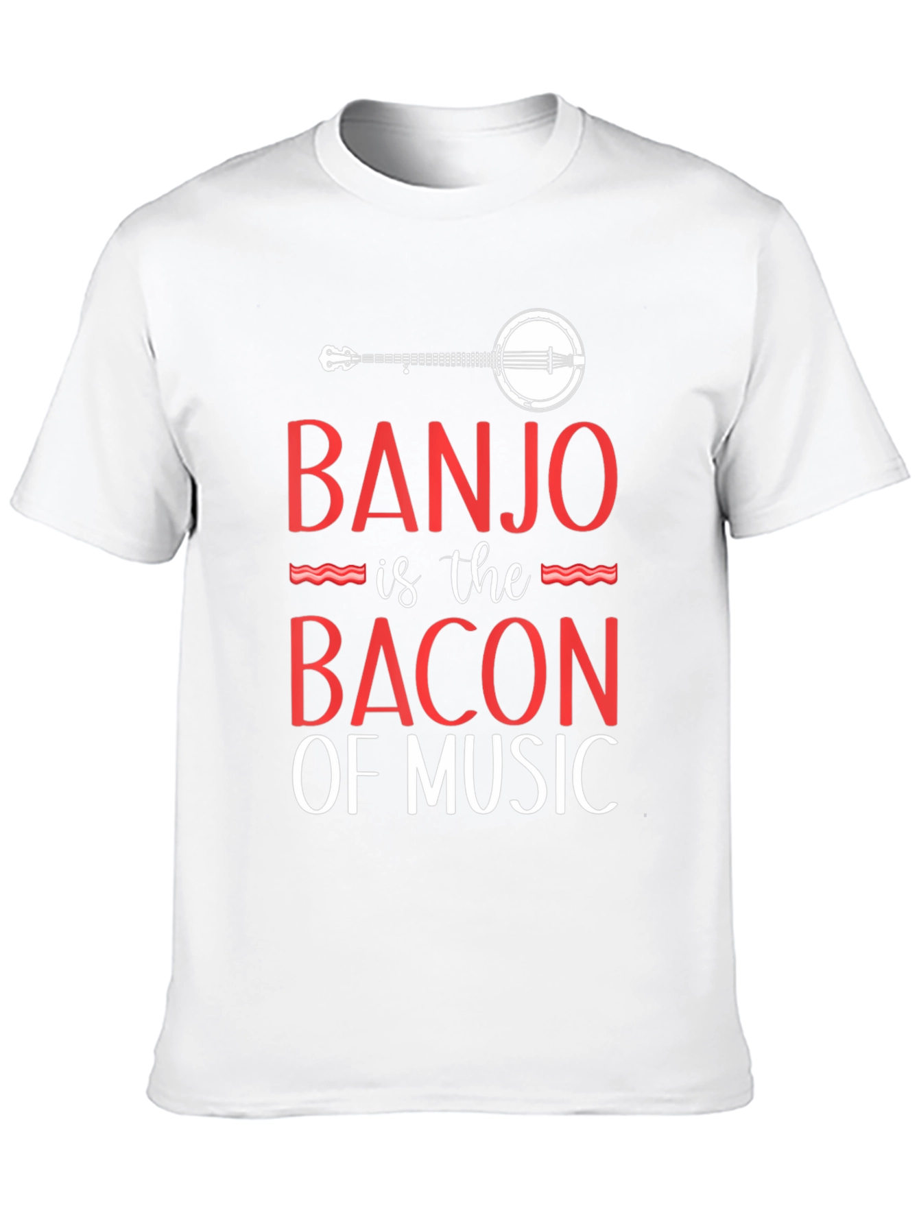 Banjo Bacon of Music Graphic Tee