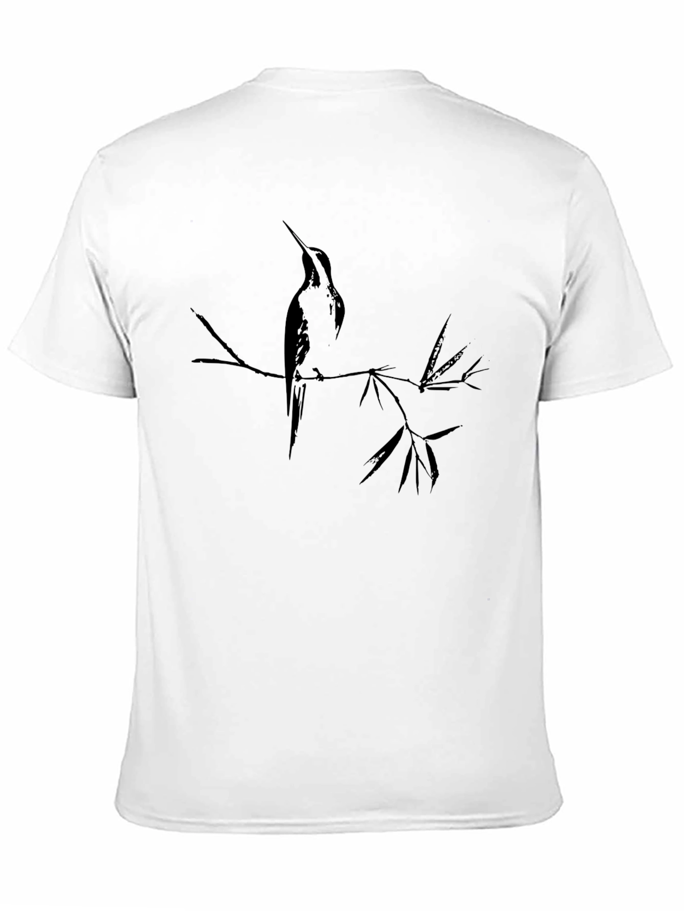 Hummingbird Graphic Tee - Black