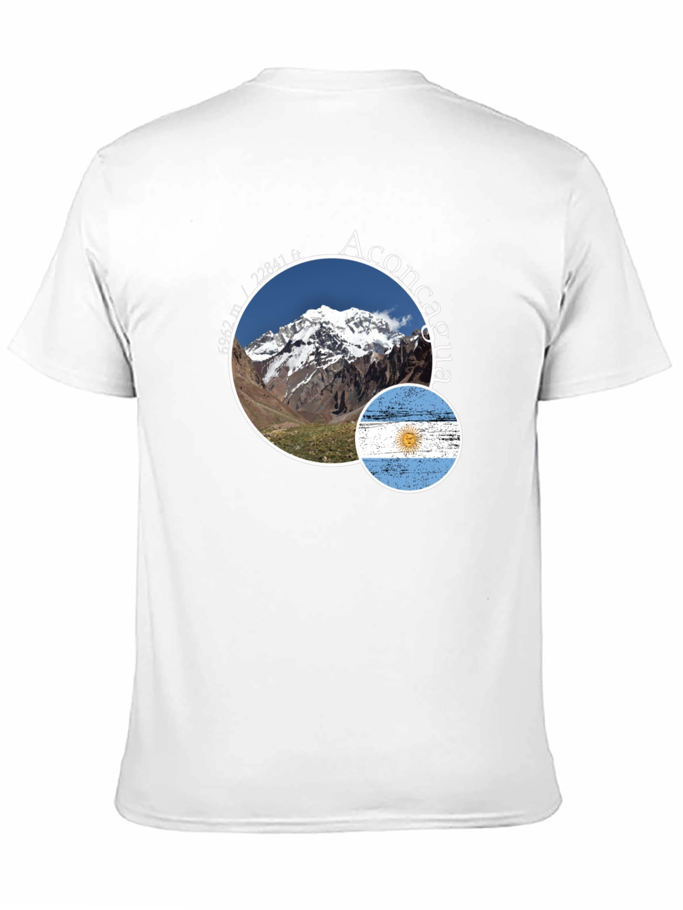 Aconcagua Argentina Flag T-Shirt