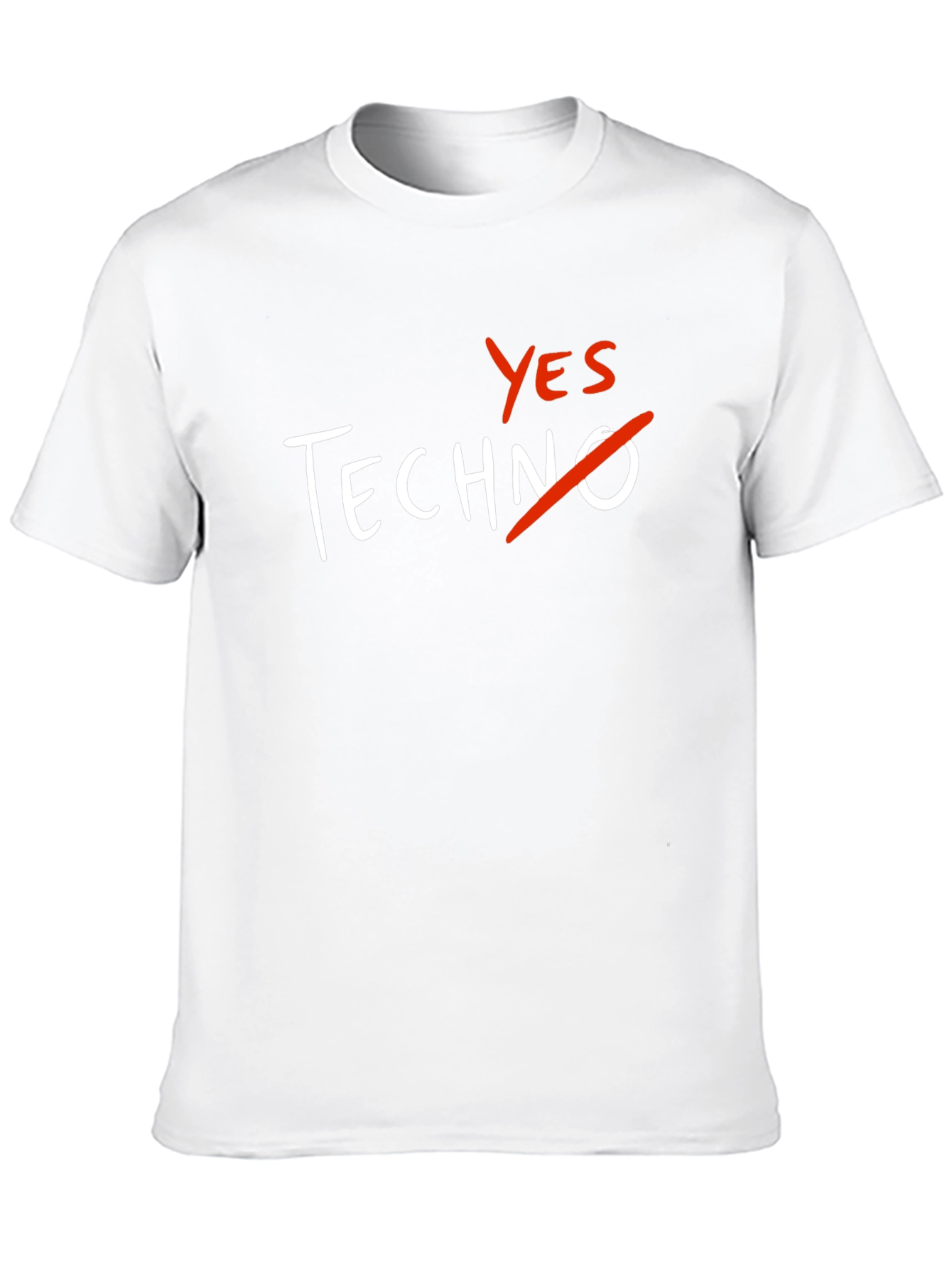 Yes to Music No to Techno T-Shirt